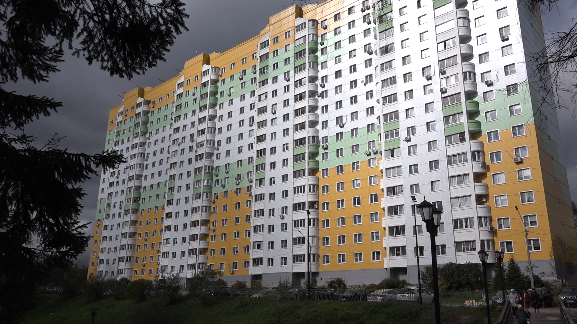 заозерная 25 власиха, власиха капремонт домов, фкр мо, термоленд мкд, ремонт фасада,