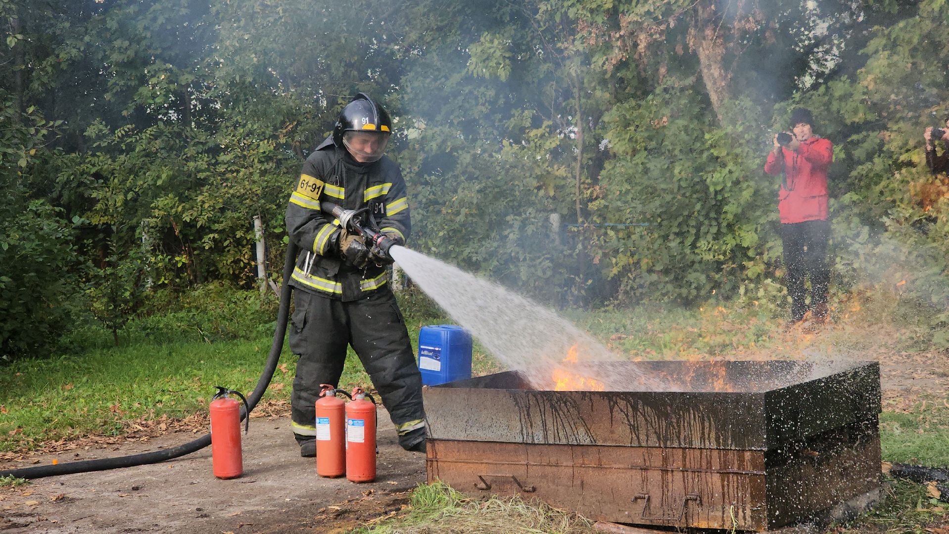 долгопрудный, 35 лет мчс, пожарники, кадеты,  мастер-класс, школьники,