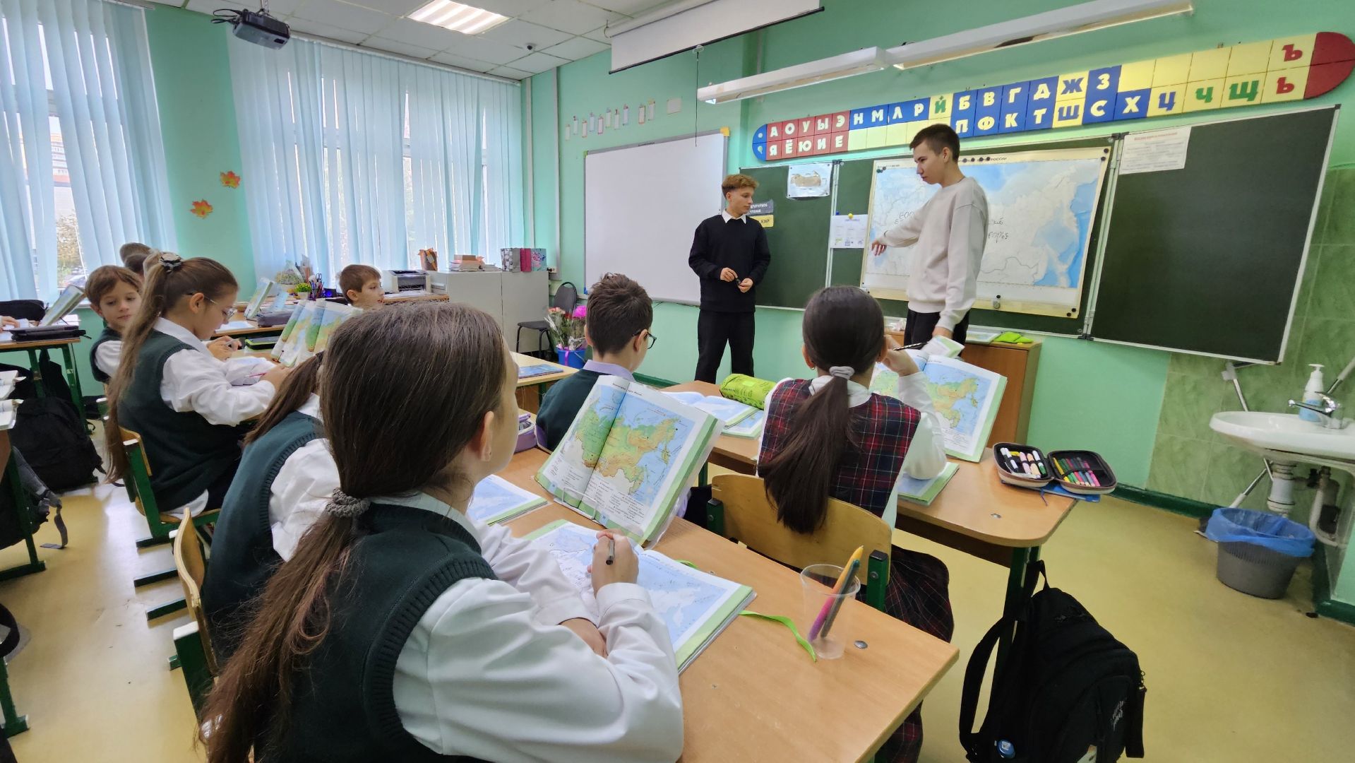 долгопрудный,школа 14, день самоуправления, школьники,