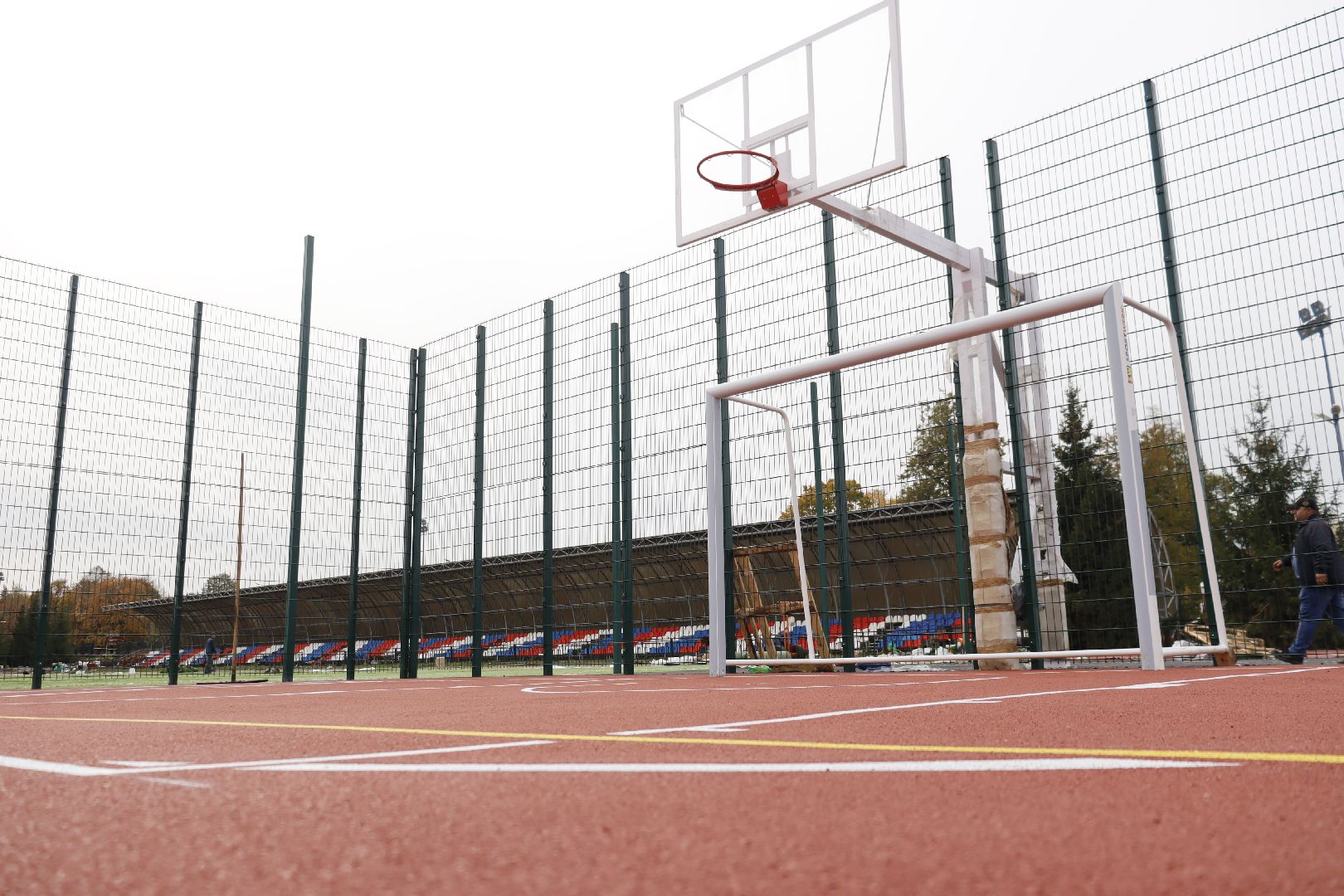 зарайск, спорт, капитальный  ремонт, модернизация стадиона ,