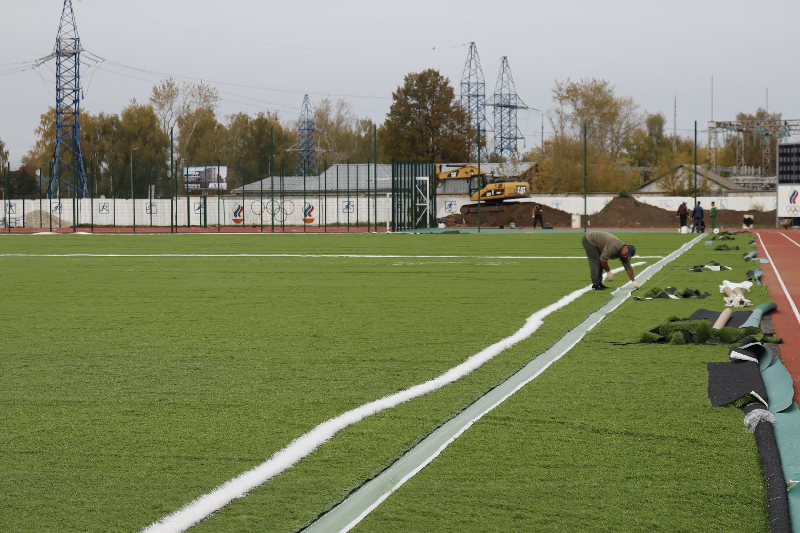 зарайск, спорт, капитальный  ремонт, модернизация стадиона ,