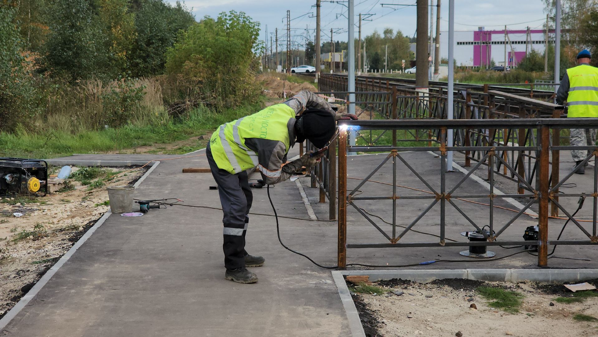 щёлково, станция осеевская, Новый переход,
