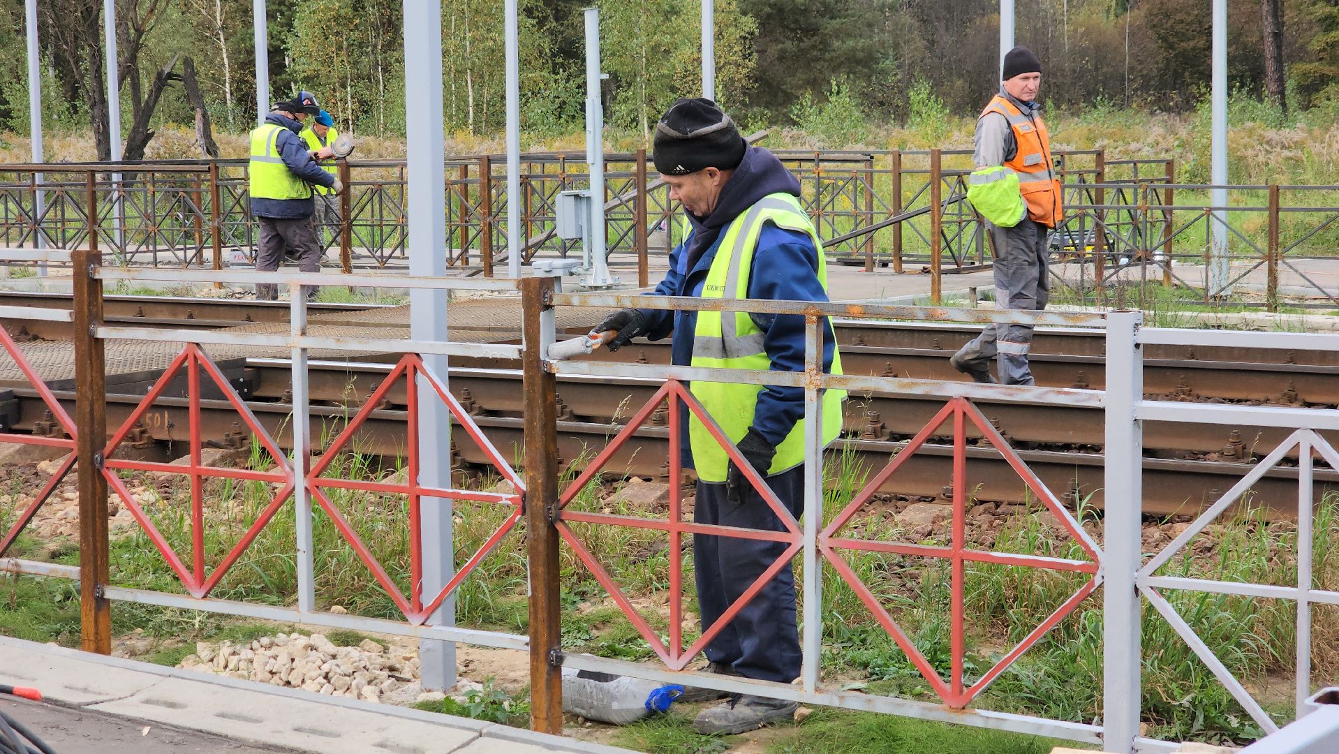 щёлково, станция осеевская, Новый переход,