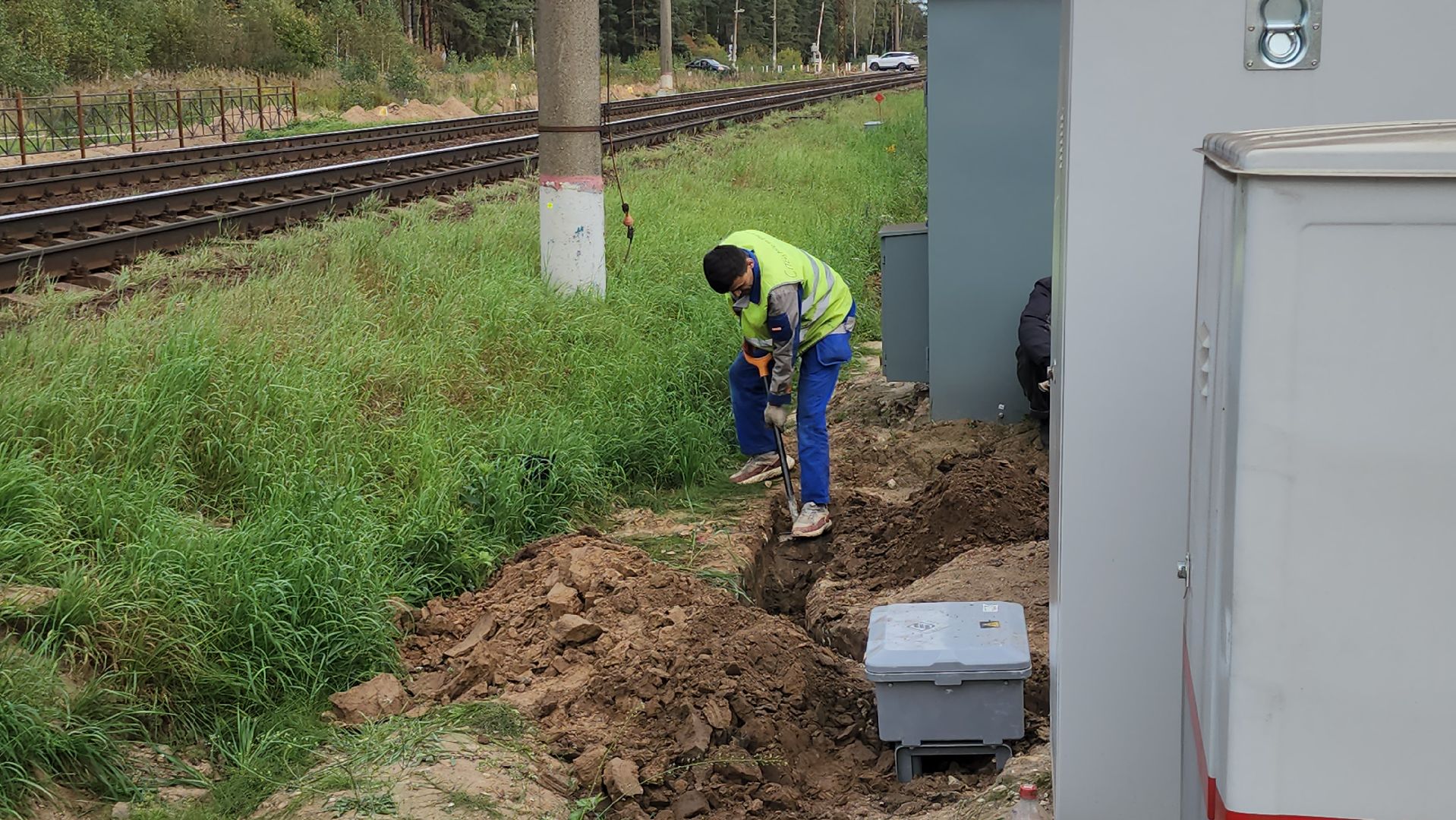 щёлково, станция осеевская, Новый переход,