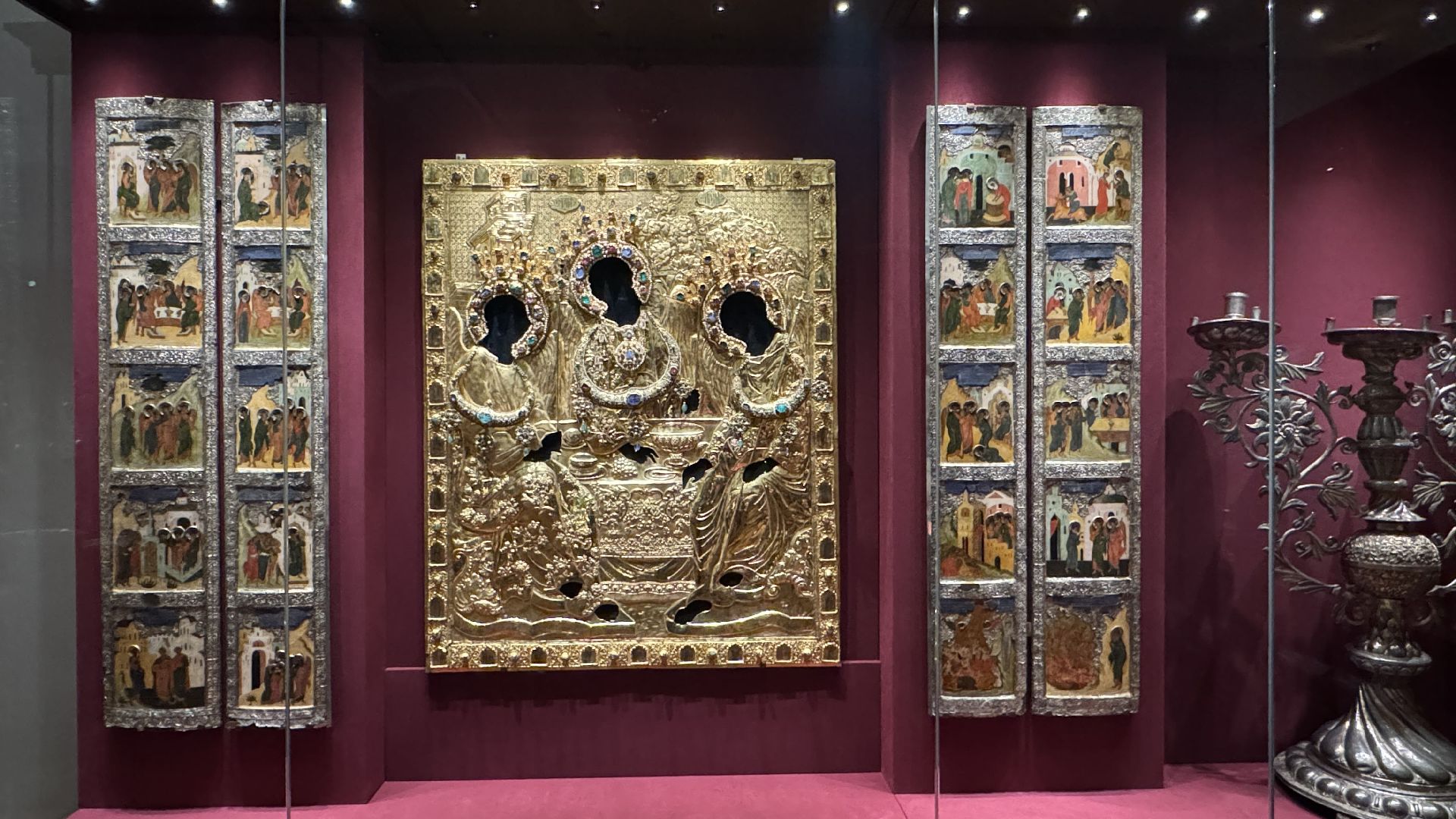 Сергиев Посад, Ризница, Андрей Рублев , икона Святая Троица,