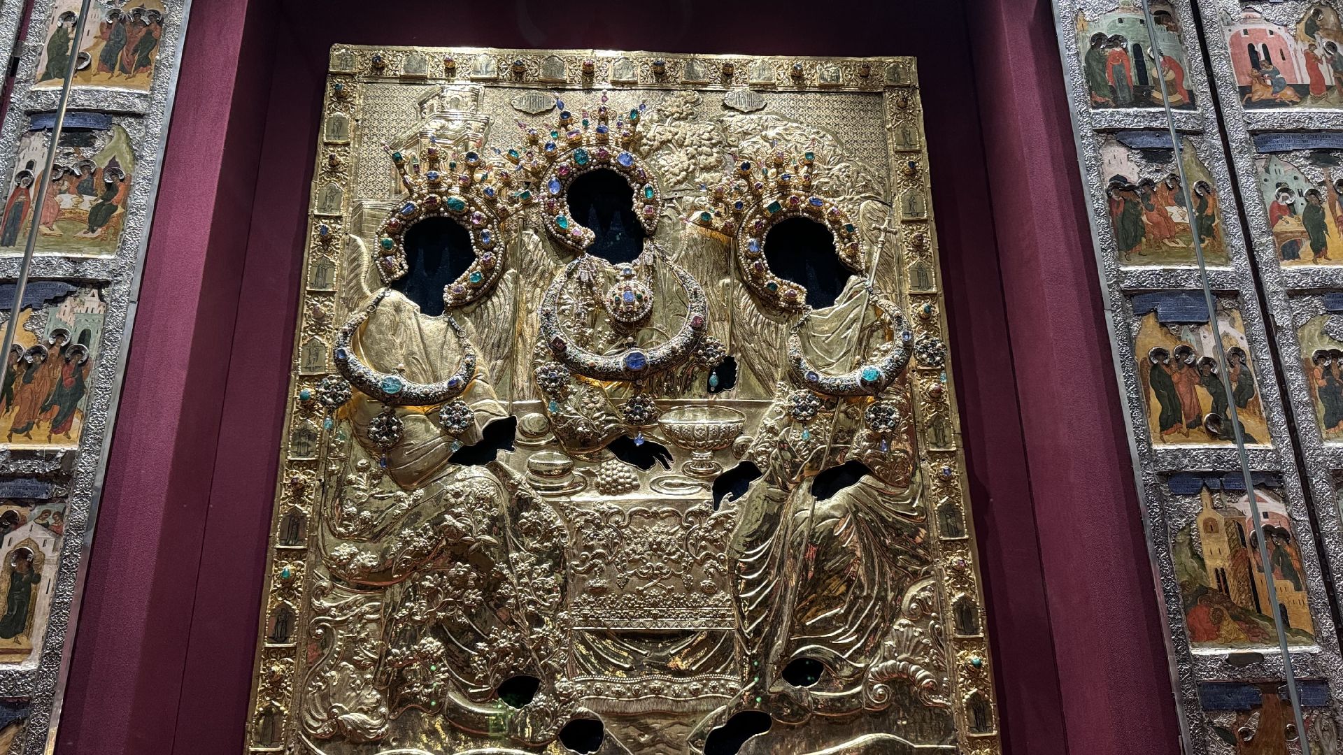 Сергиев Посад, Ризница, Андрей Рублев , икона Святая Троица,