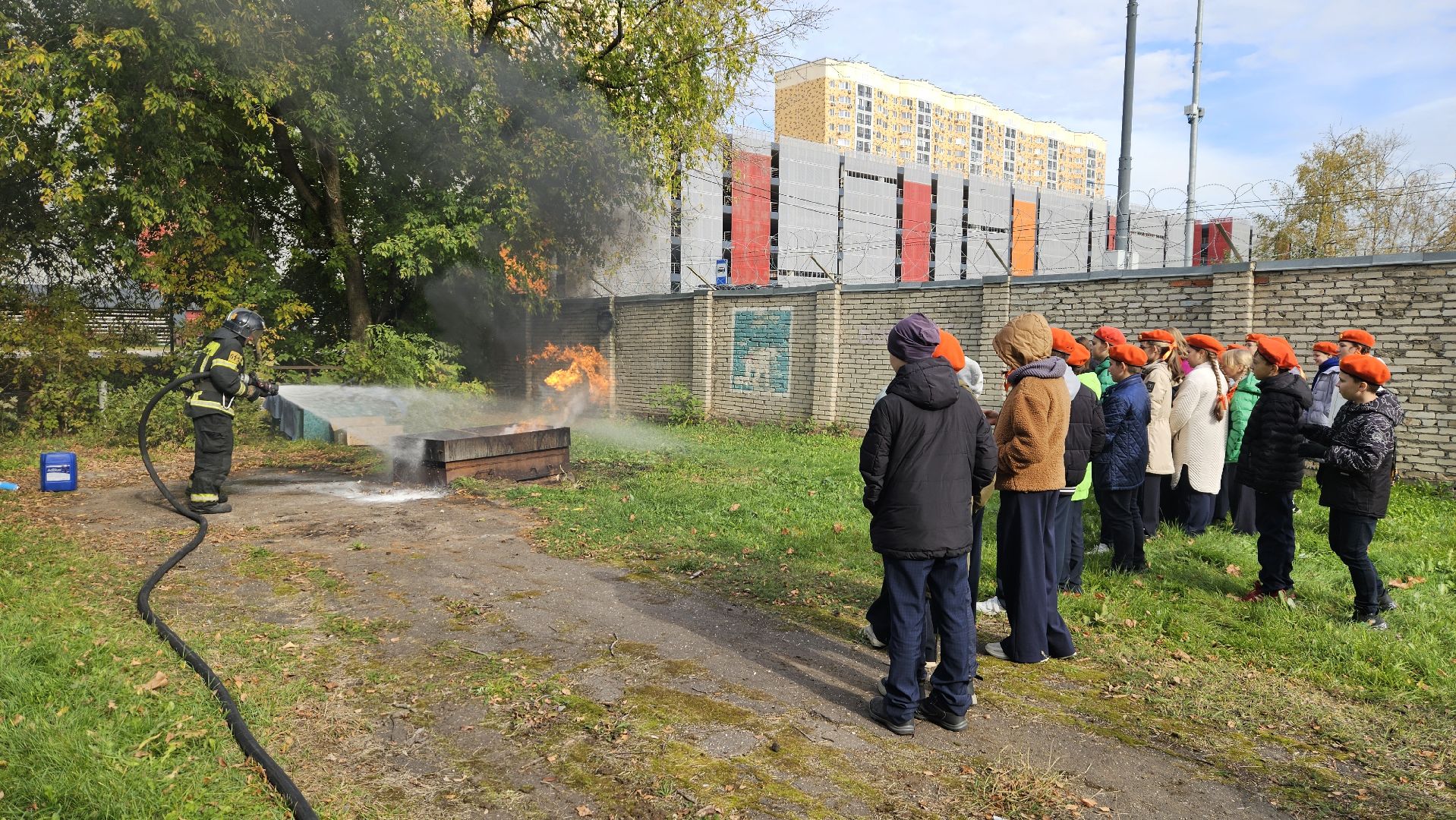 долгопрудный, класс мчс, пожарные, мчс 35 лет,