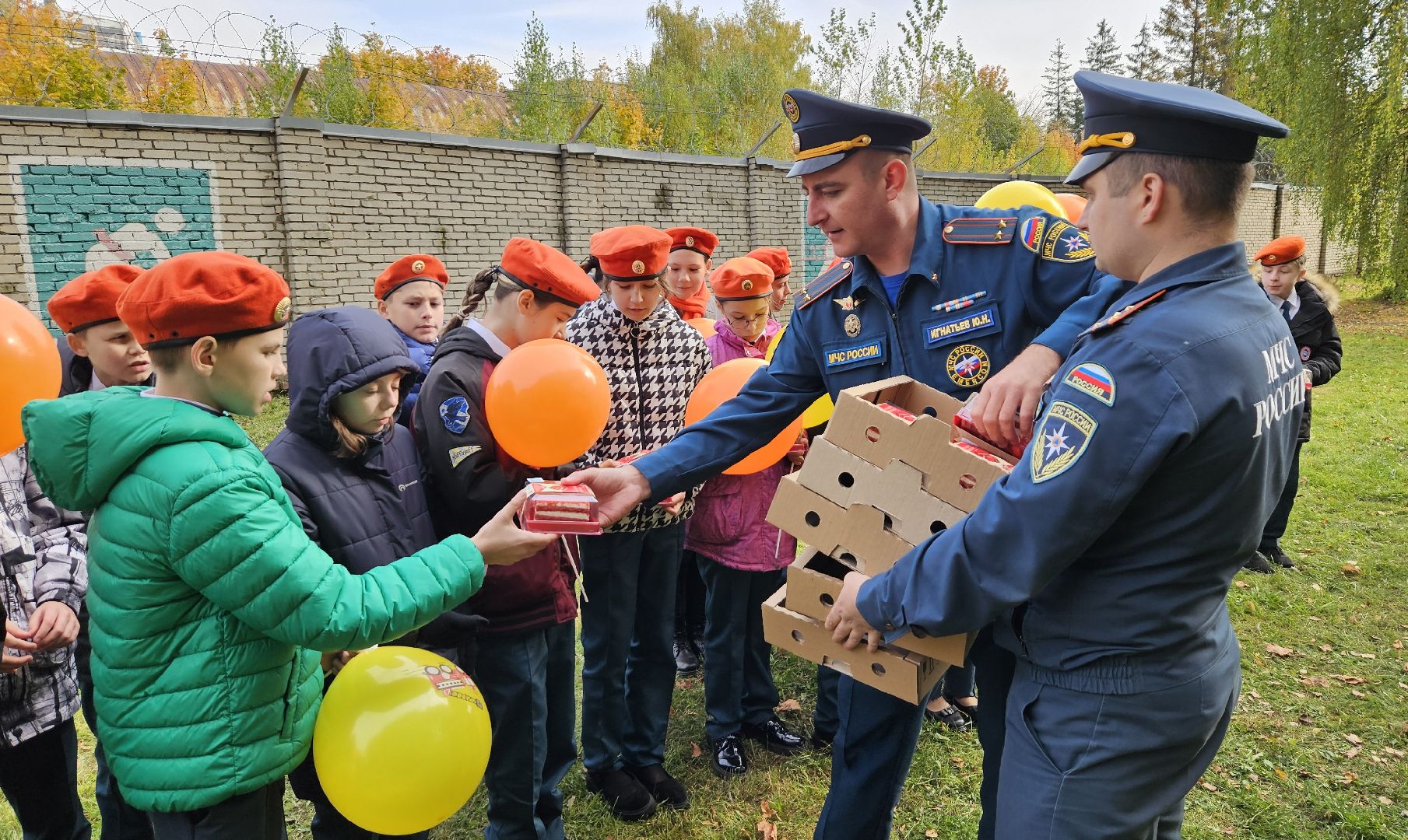 долгопрудный, класс мчс, пожарные, мчс 35 лет,