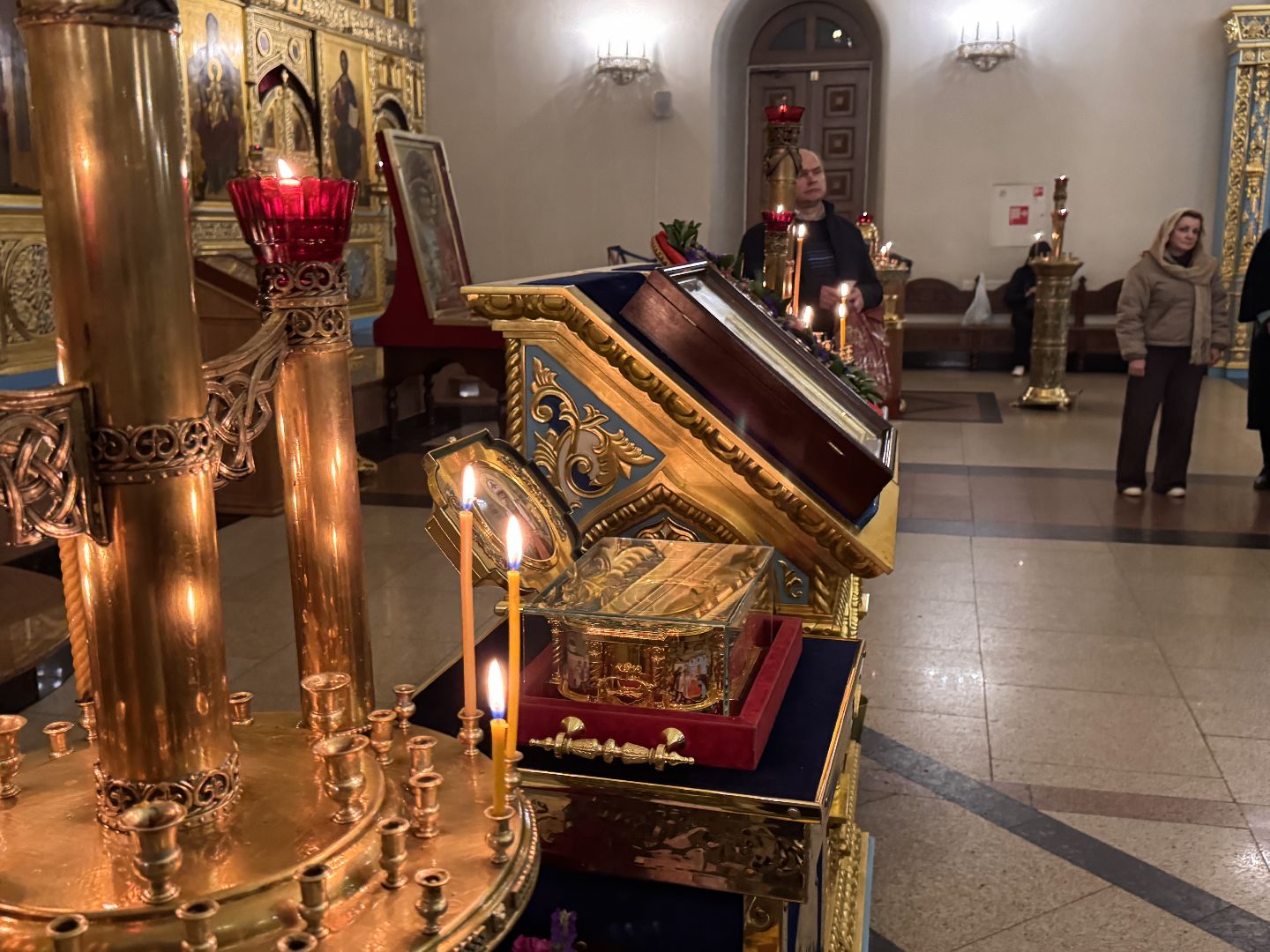 Мощи святителя Тихона, Патриарх Московский и всея Руси, Георгиевский кафедральный собор,