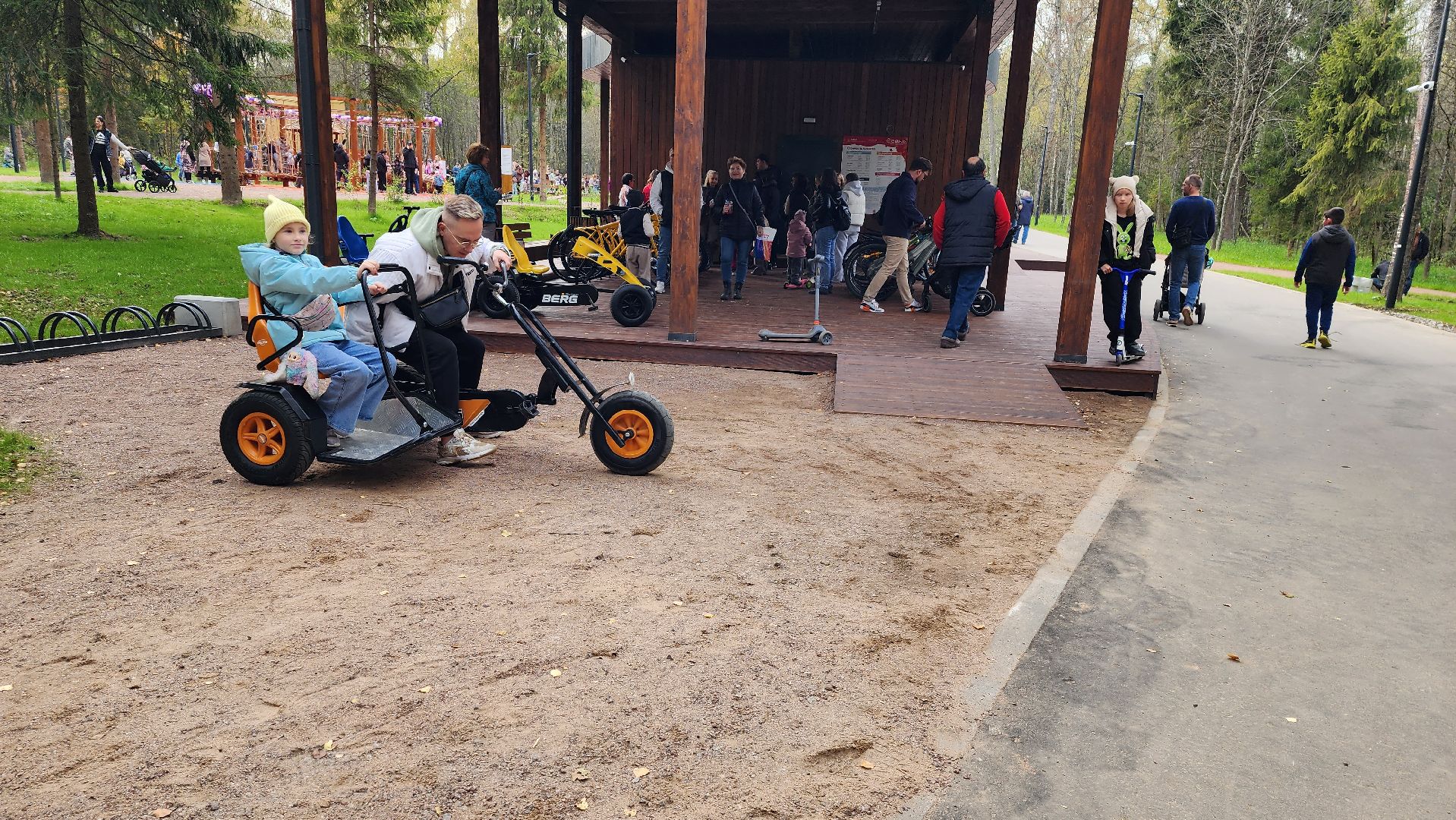 истра, лесопарк, благоустройство,