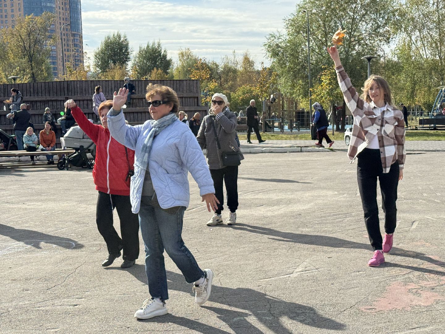 осенний праздник, флешмоб, мастер-класс для детей, парки подмосковья,