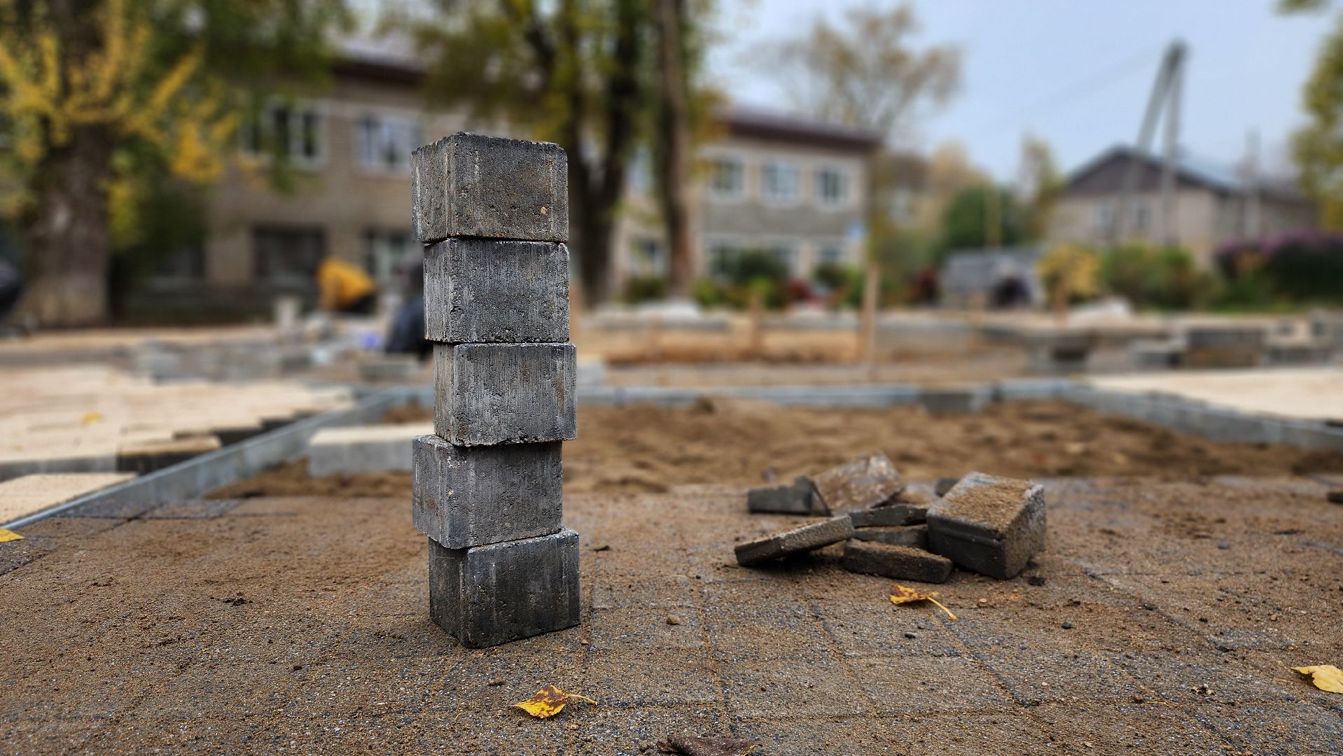 Благоустройство, Руза, Сквер,