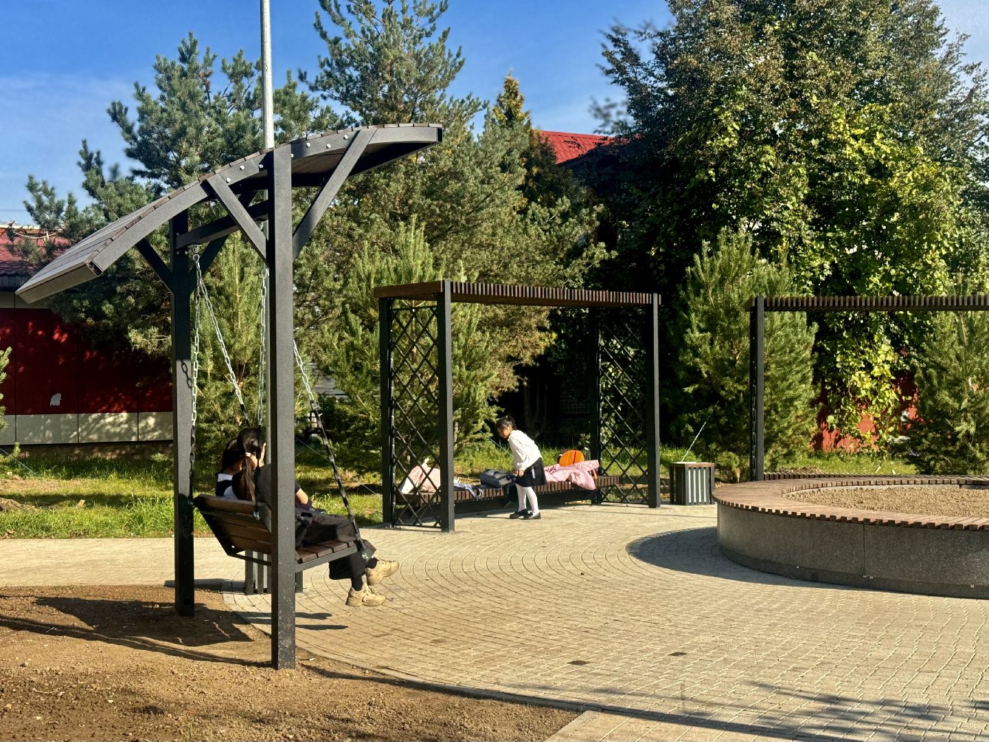 благоустройство сквера, ленинский городской округ, комфортная городская среда,