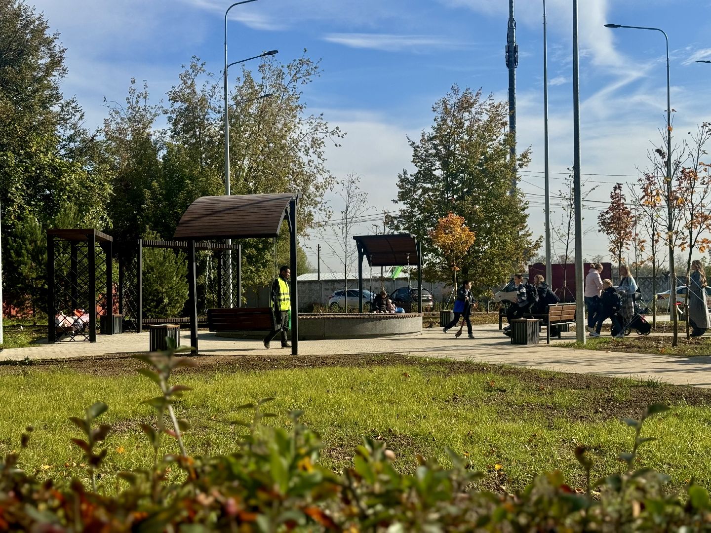 благоустройство сквера, ленинский городской округ, комфортная городская среда,