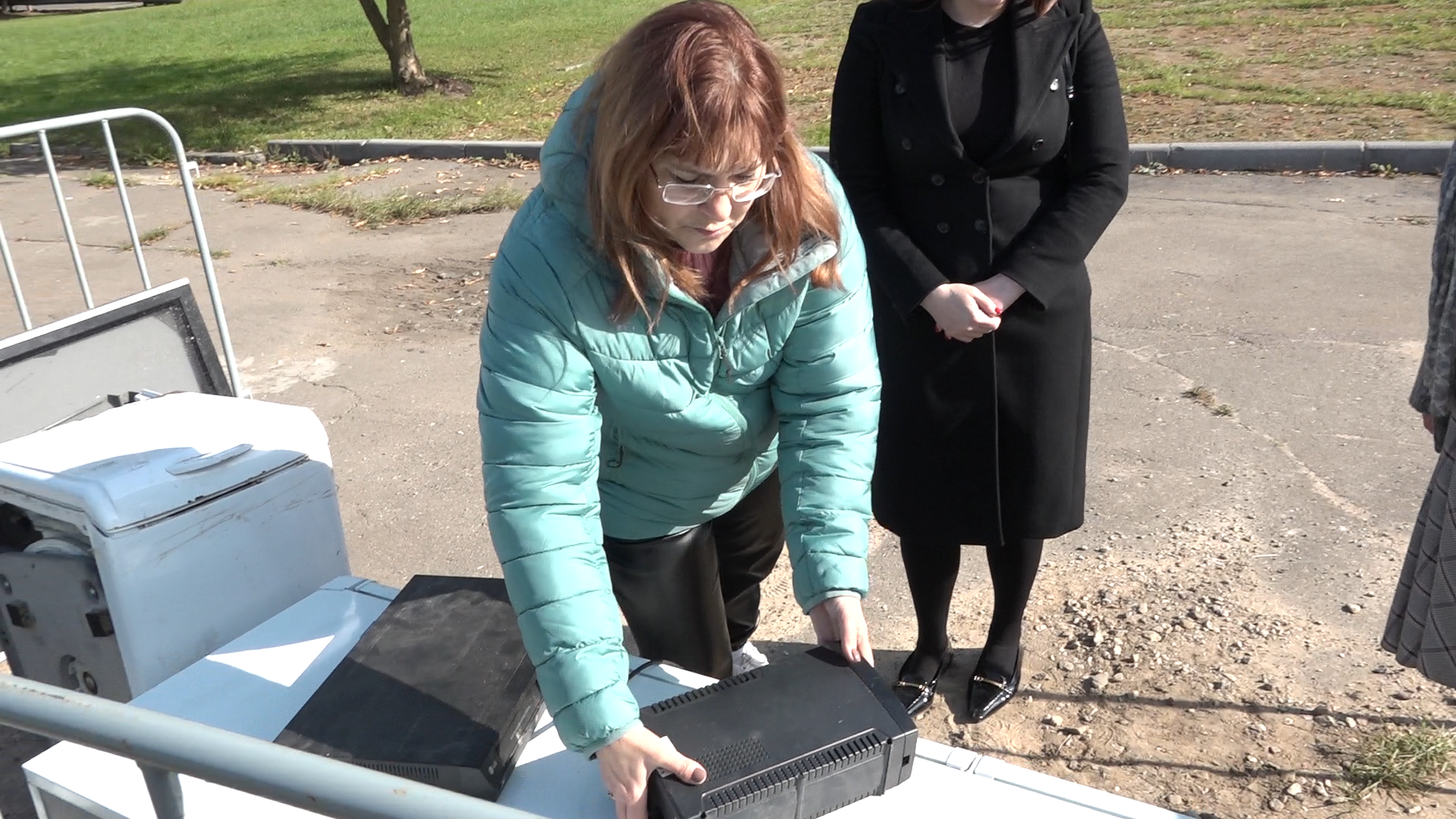 утилизация электроники, власиха экология, старая техника, школа утилизации электроники, экологическая акция,