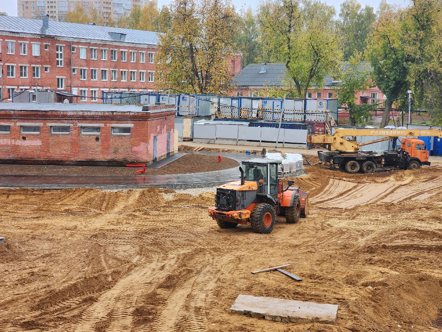 подольск, Строительство , школа 16,