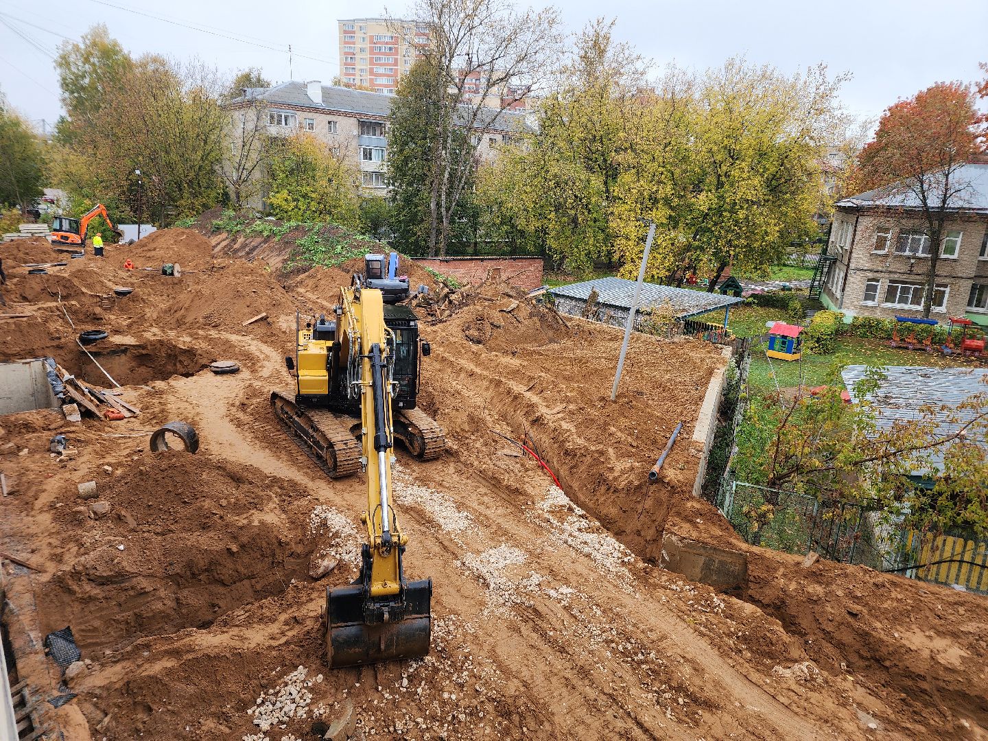 подольск, Строительство , школа 16,