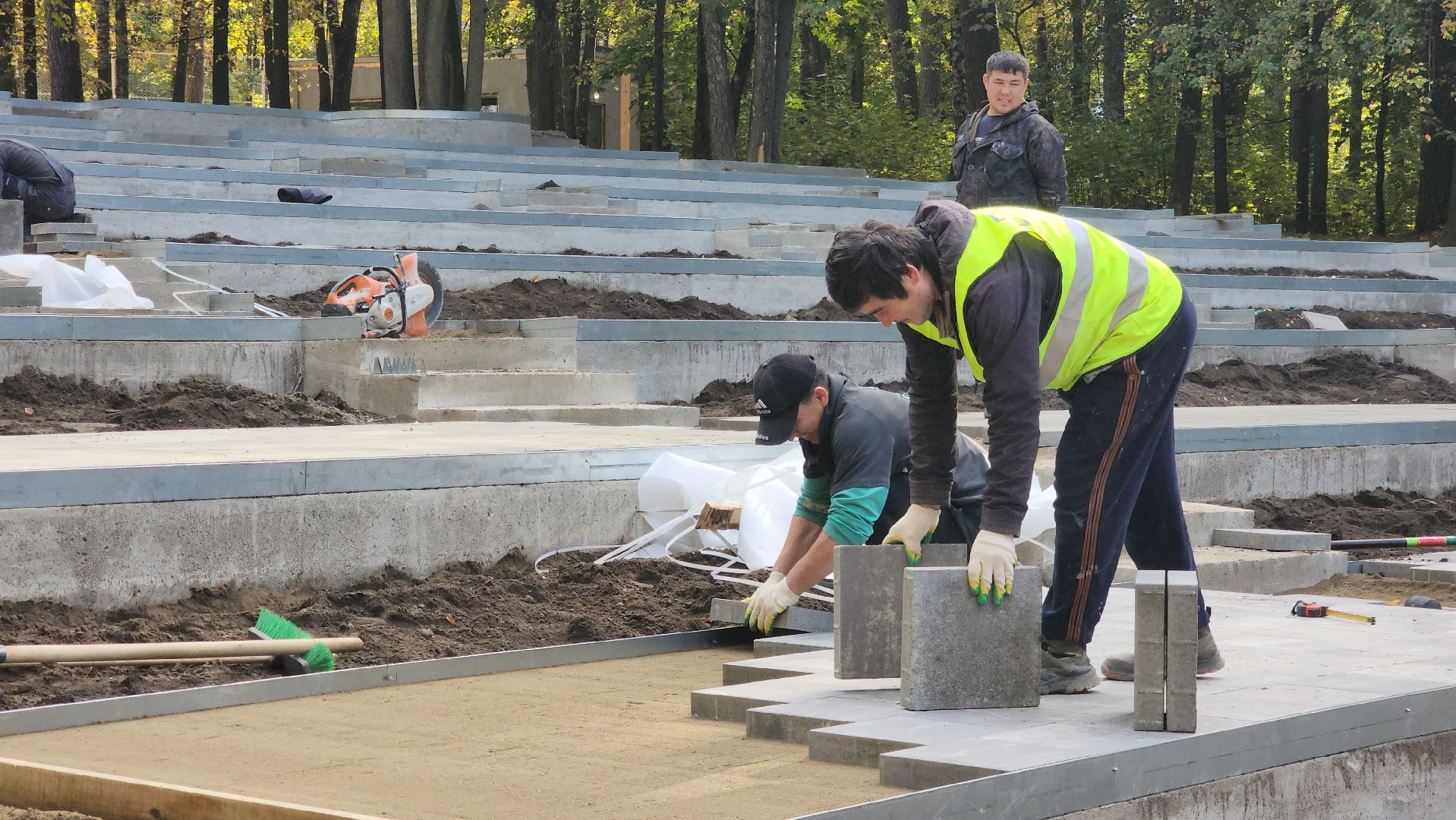 зеленый театр, благоустройство, городской парк, красногорск,