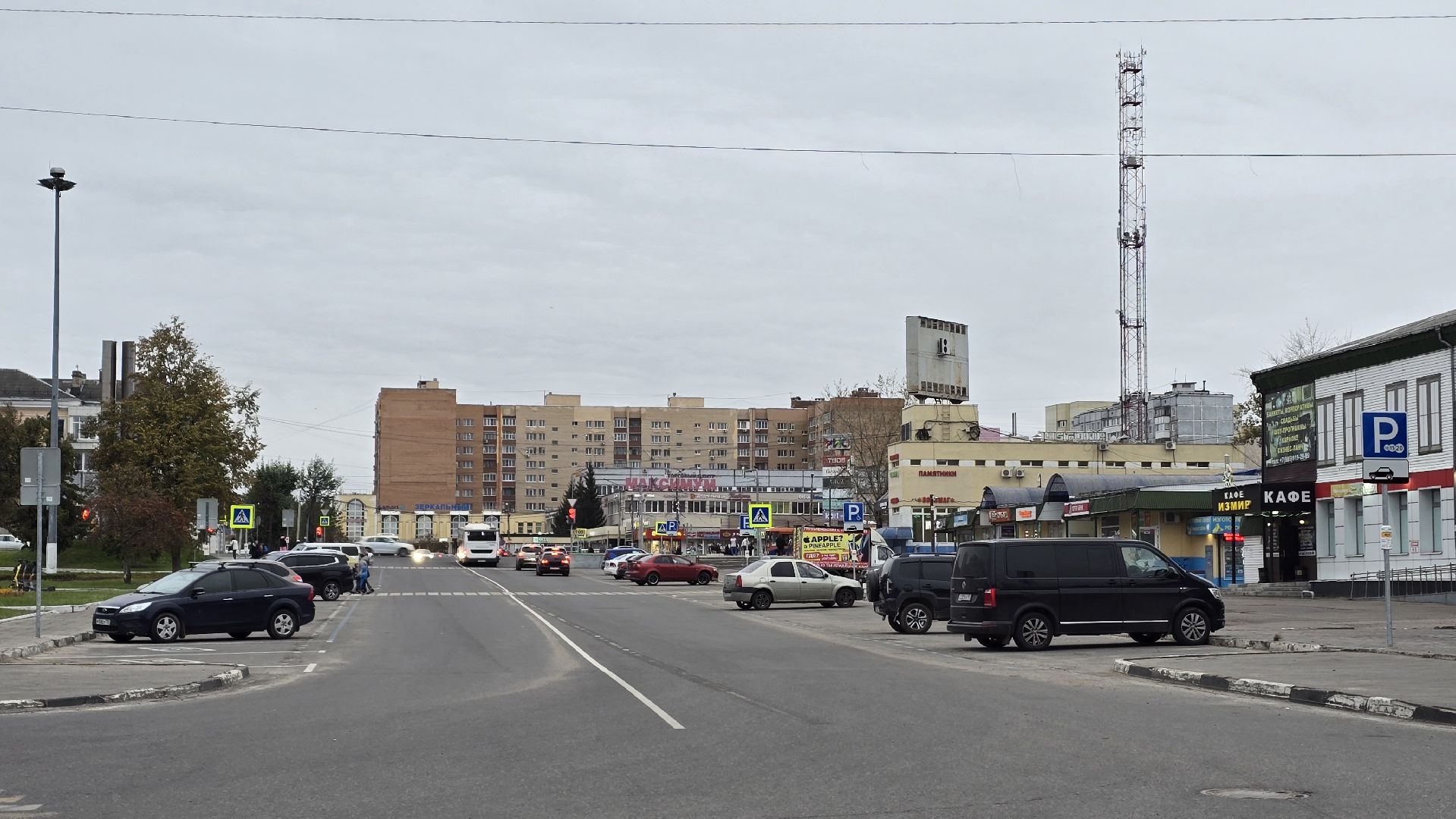 Коломна, платные парковки,