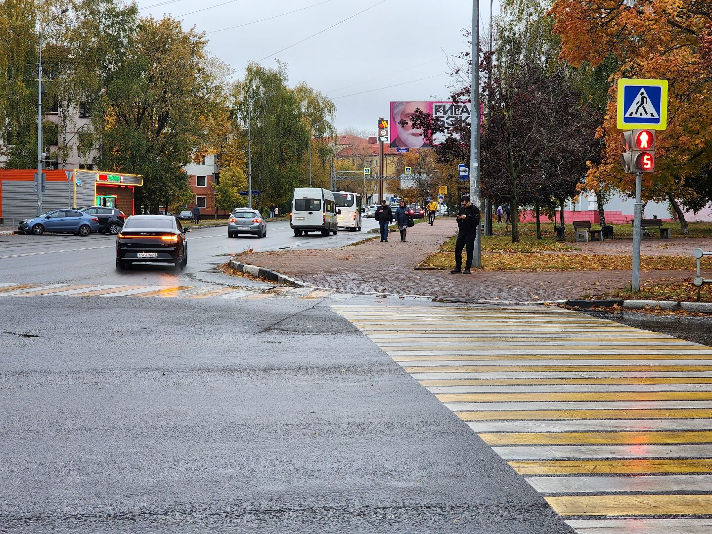 раменское, транспорт, новая автобусная остановка на улице михалевича,