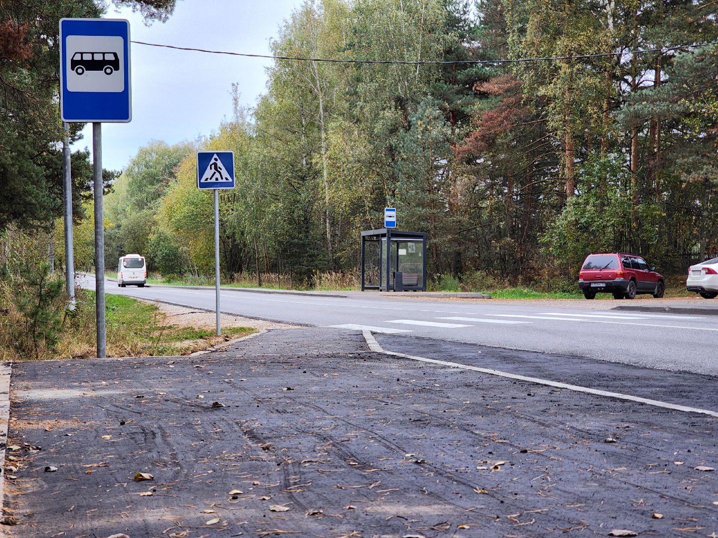 общественный транспорт, остановка, автобусная остановка, старая купавна, богородский городской округ,