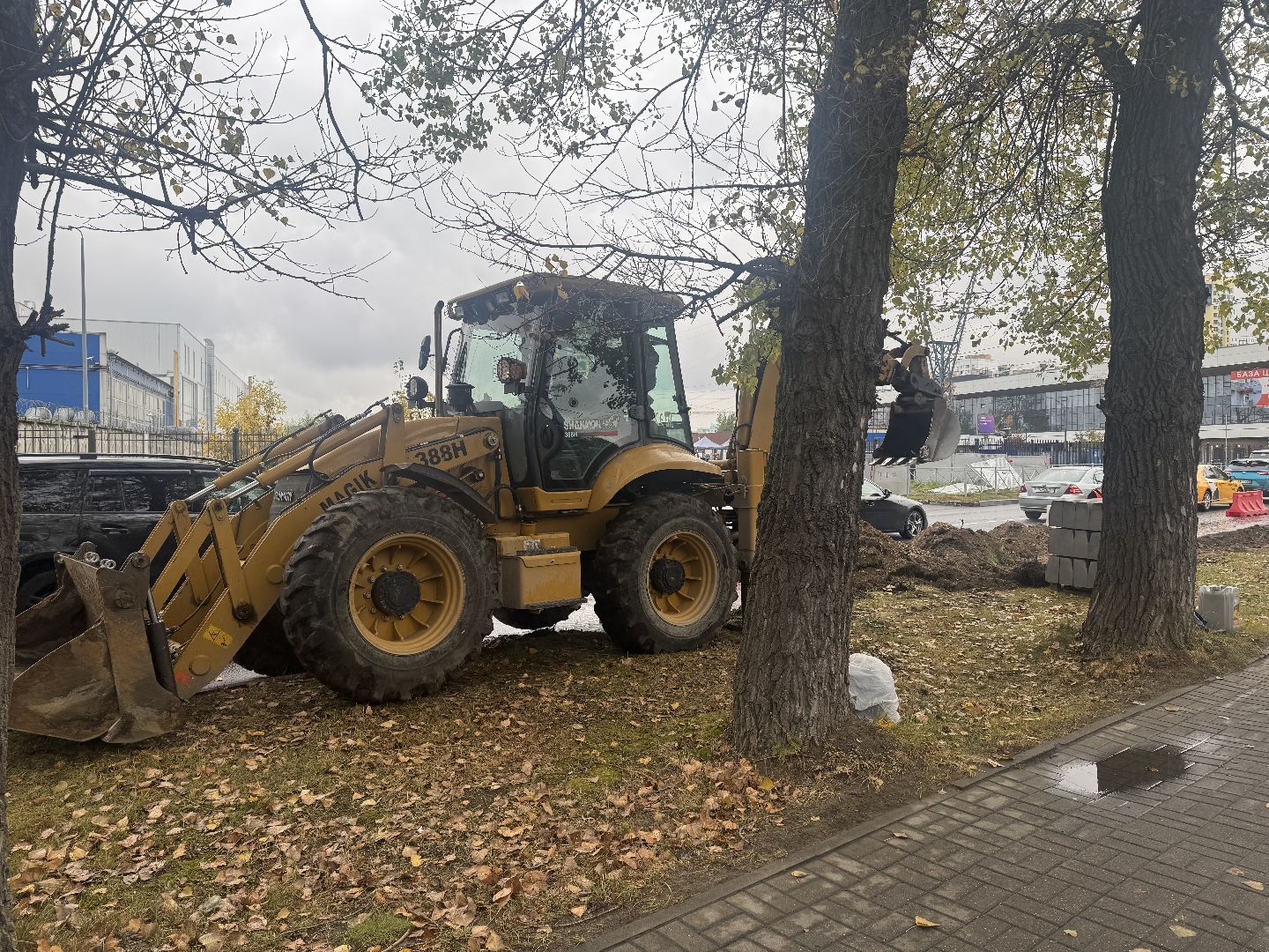 дорога, расширение, благоуйстройство, дорожные работы,