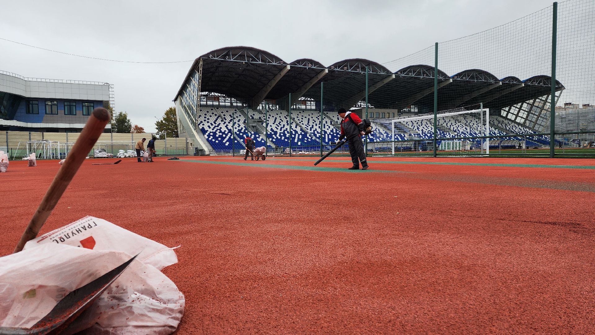 разметка,  покрытие, стадион, стадион авангард, спорт, дети, ремонт, капремонт,
