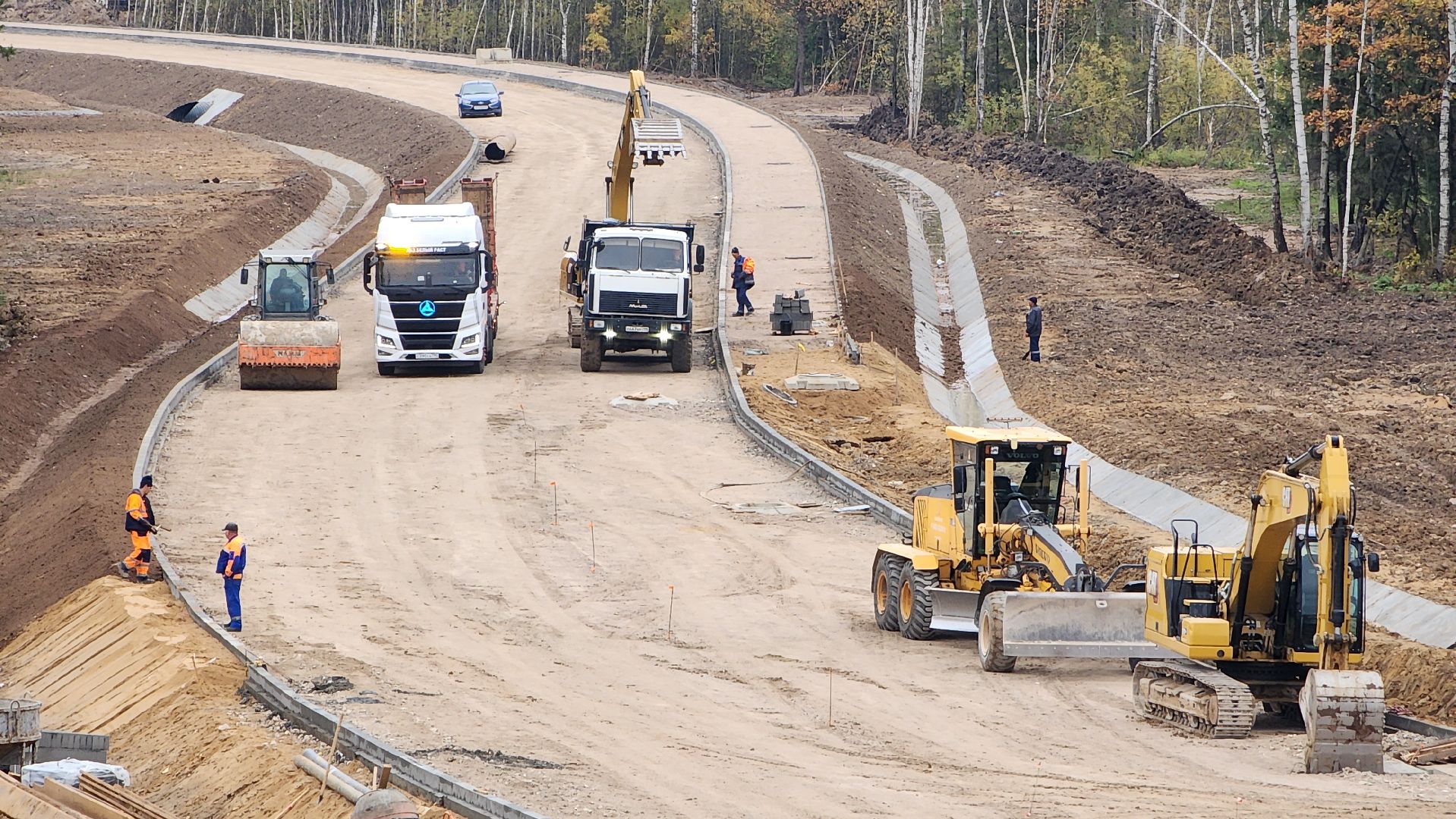 Северный подъезд , Лобня, автомобильная дорога,