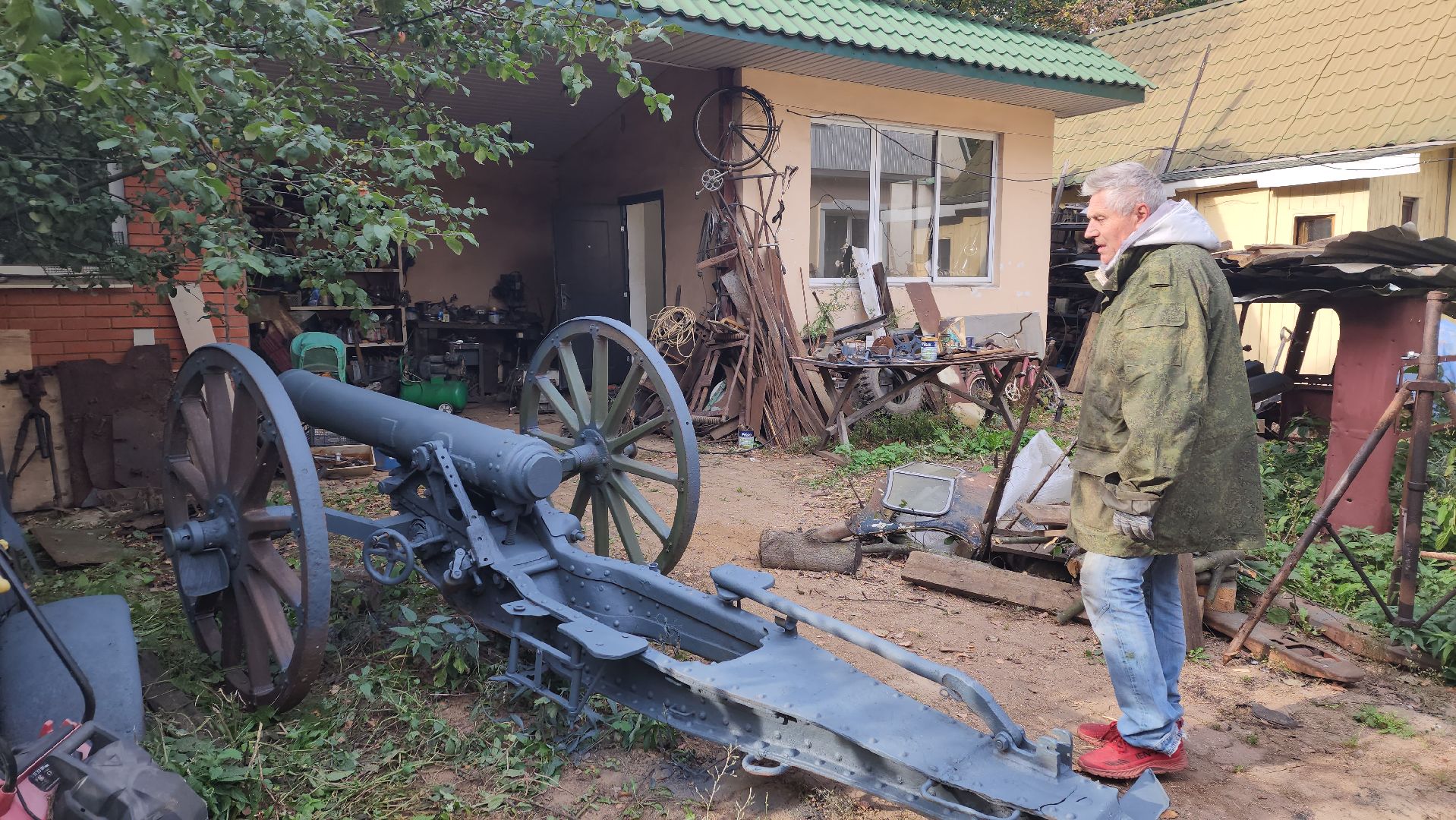 пушкино, реставратор, военная техника, военная история, реставрация, танк, самолет, полевая кухня, пушка, советская армия, реконструкторы,запчасти, музей военной техники,
