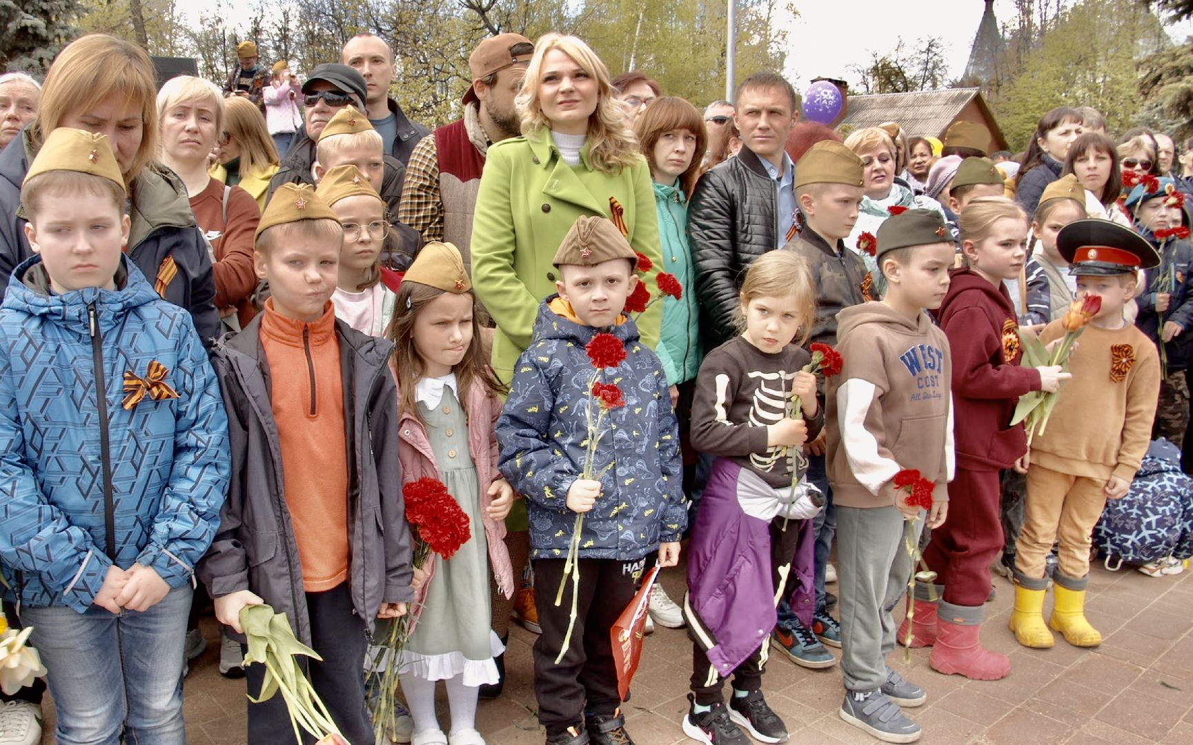 Клин, День Победы, митинг, память
