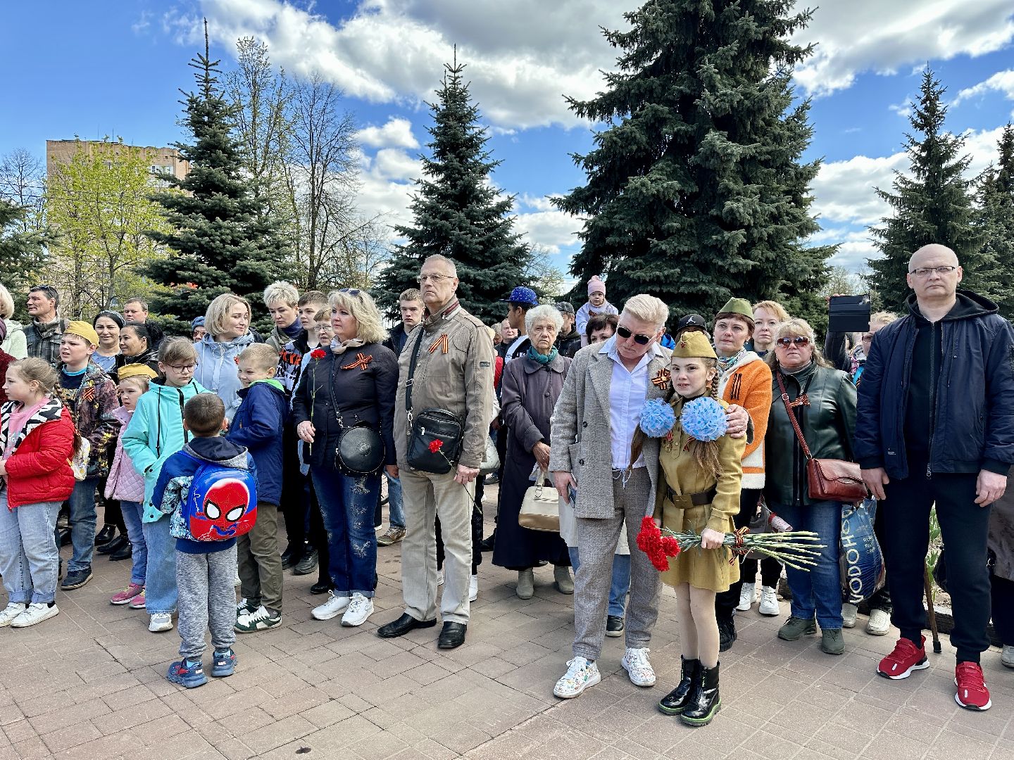 Клин, День Победы, митинг, память