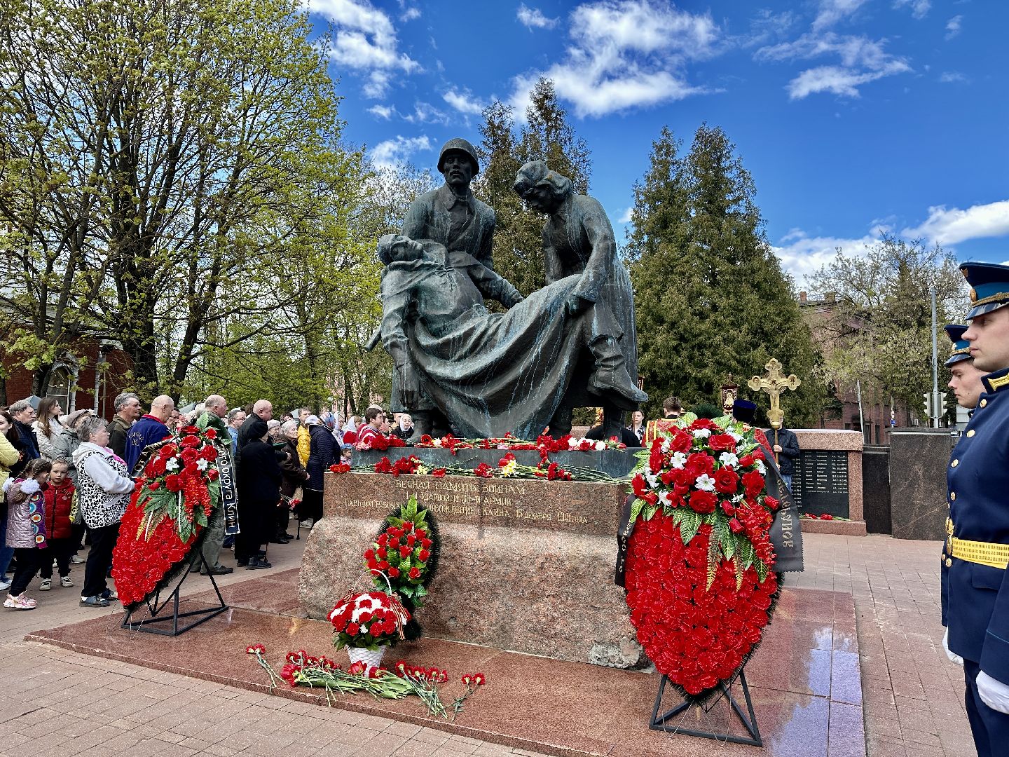 Клин, День Победы, митинг, память
