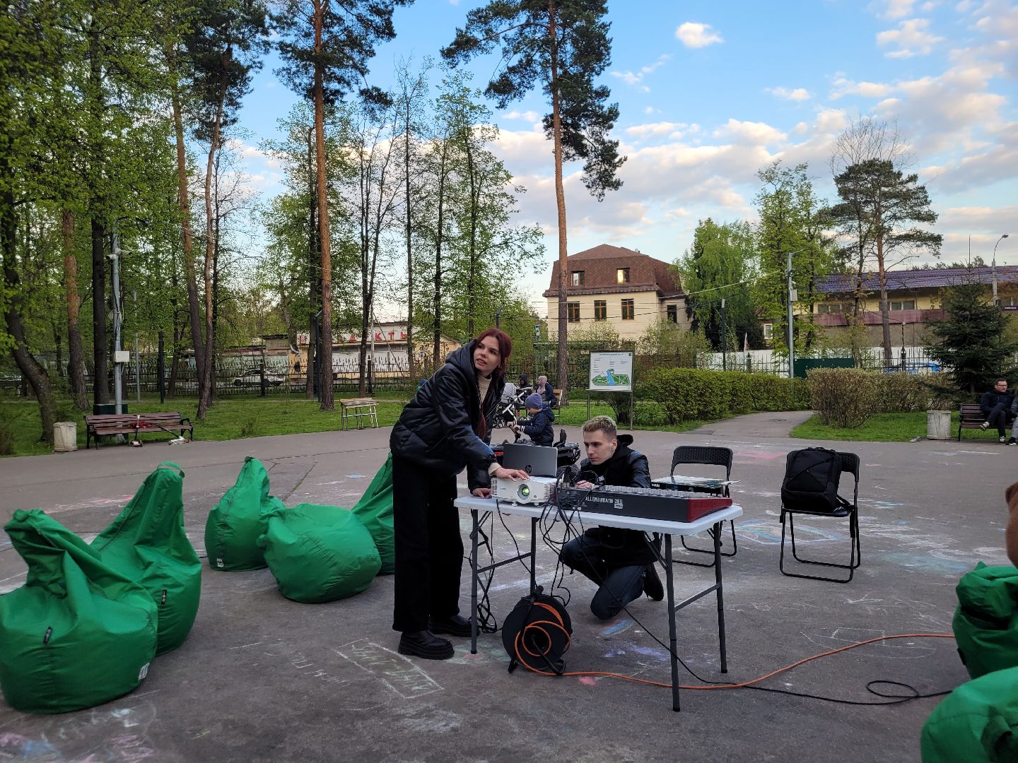 кинопоказ; военные фильмы; видное; парки подмосковья