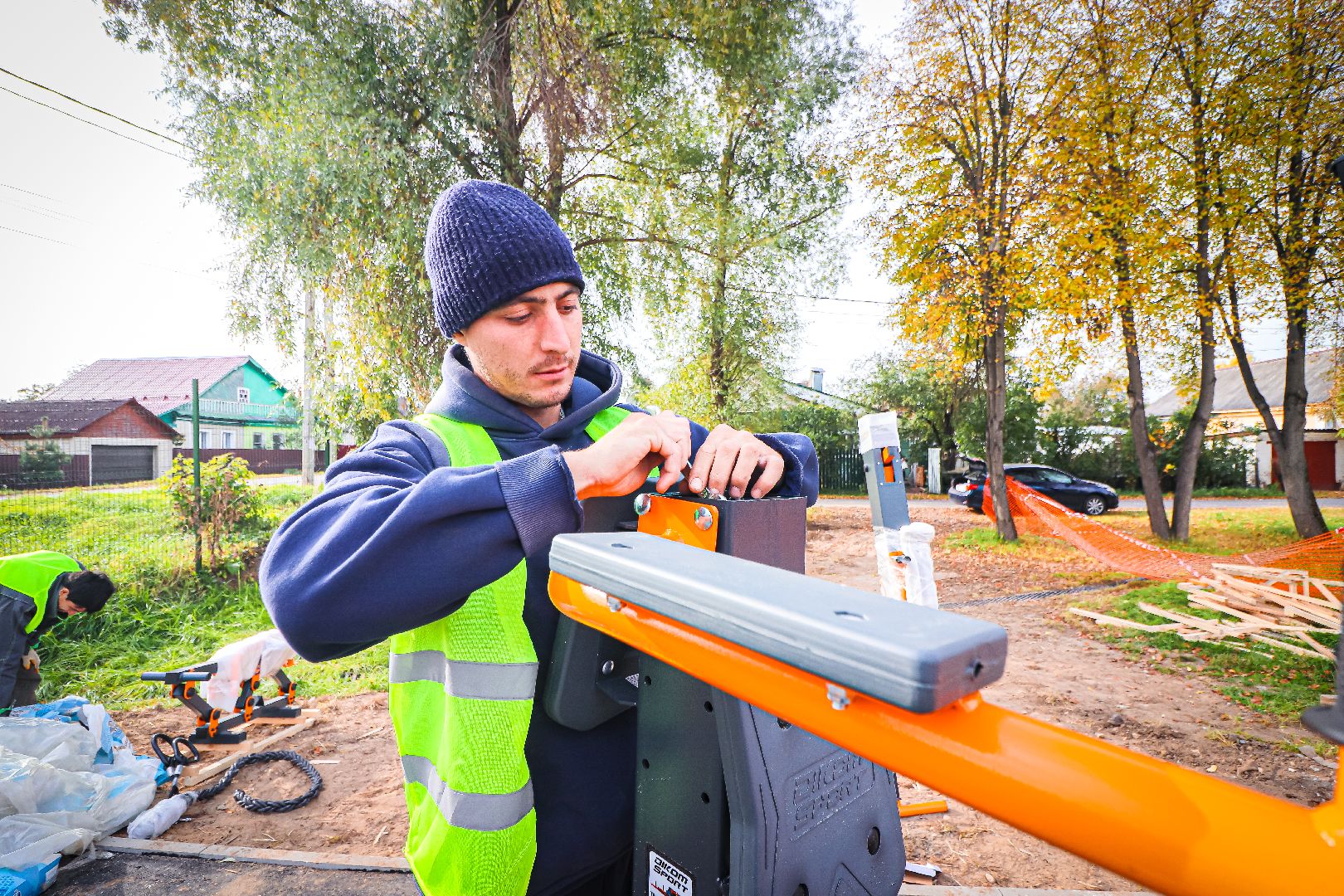 клин, благоустройство, воркаут-площадка, спорт,