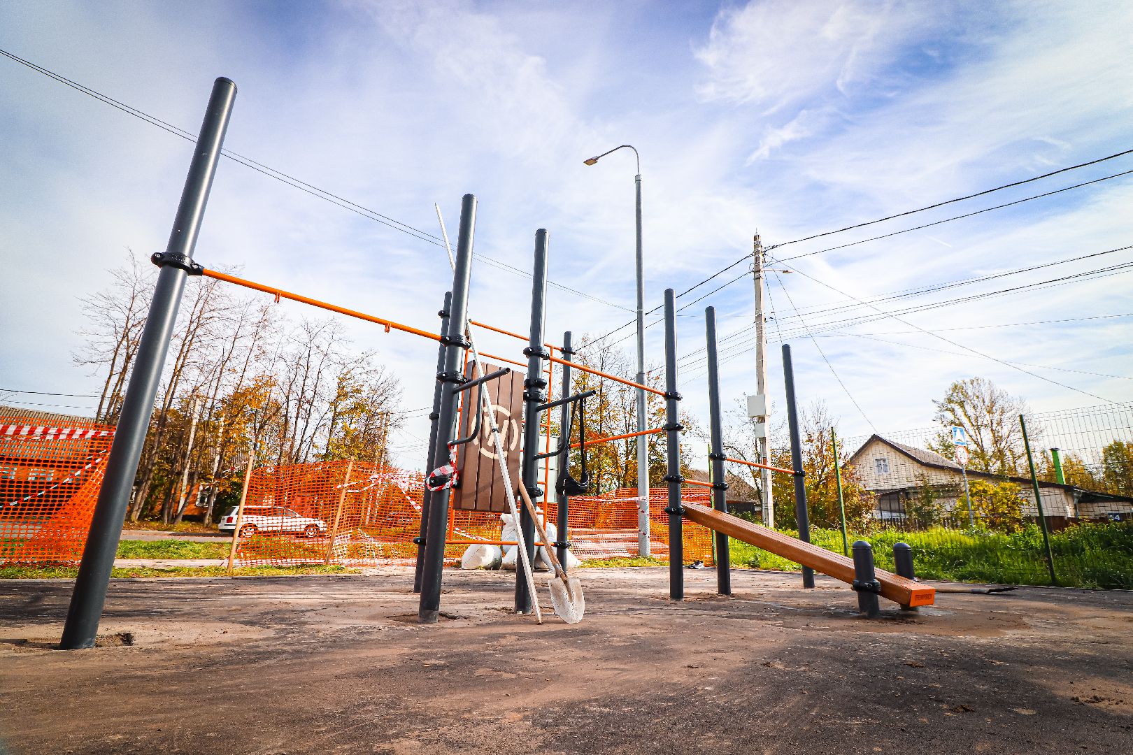 клин, благоустройство, воркаут-площадка, спорт,