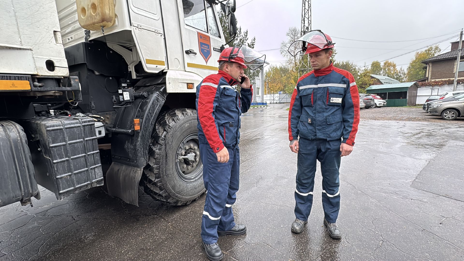 Учебная тренировка, Россети Московский регион, Одинцовский округ,