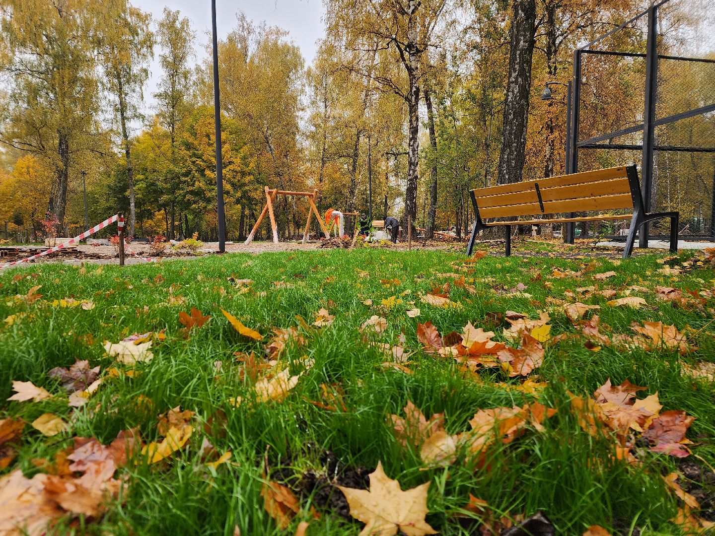 Подольск , Благоустройство , Лесопарк березки,