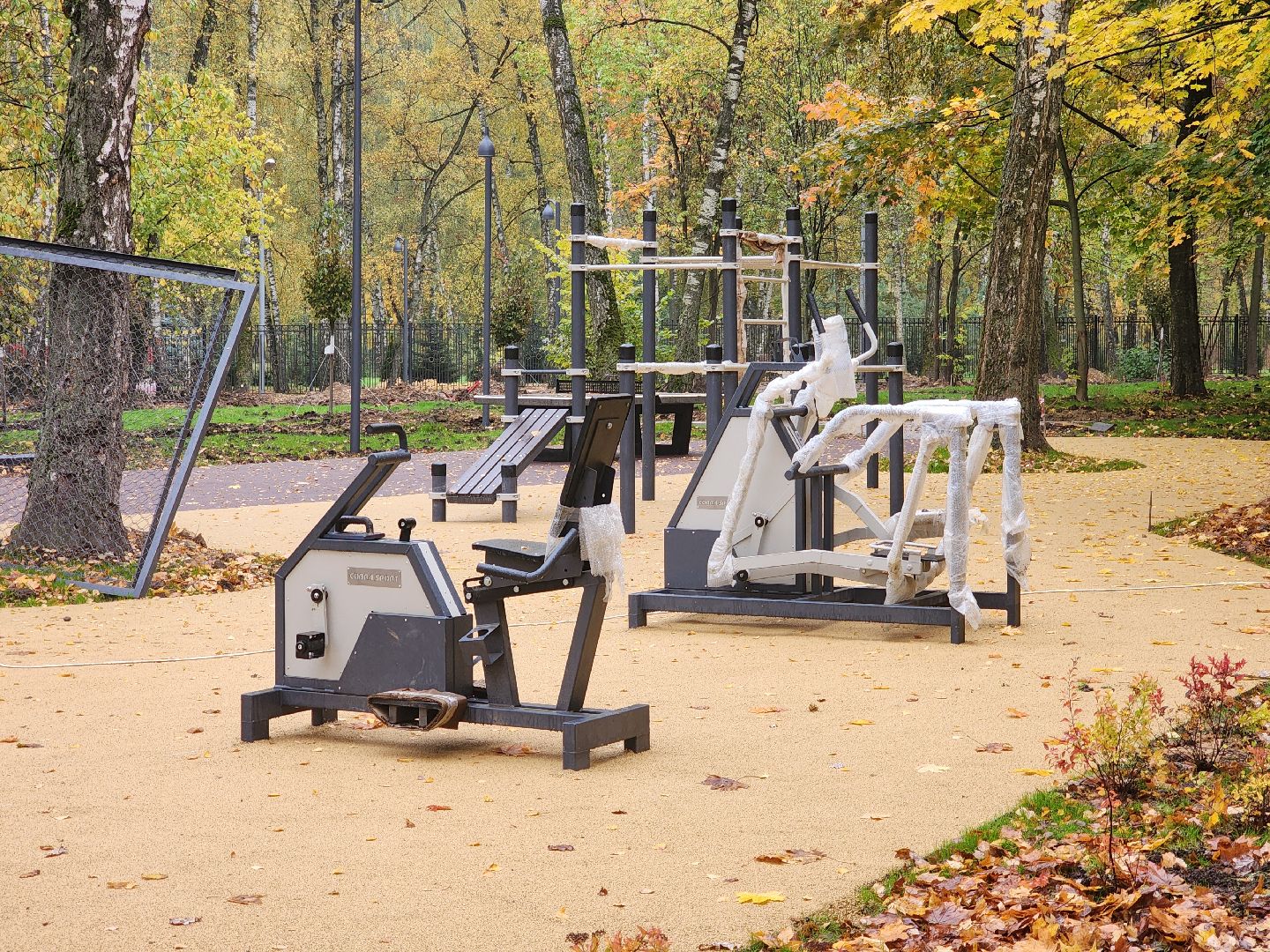 Подольск , Благоустройство , Лесопарк березки,