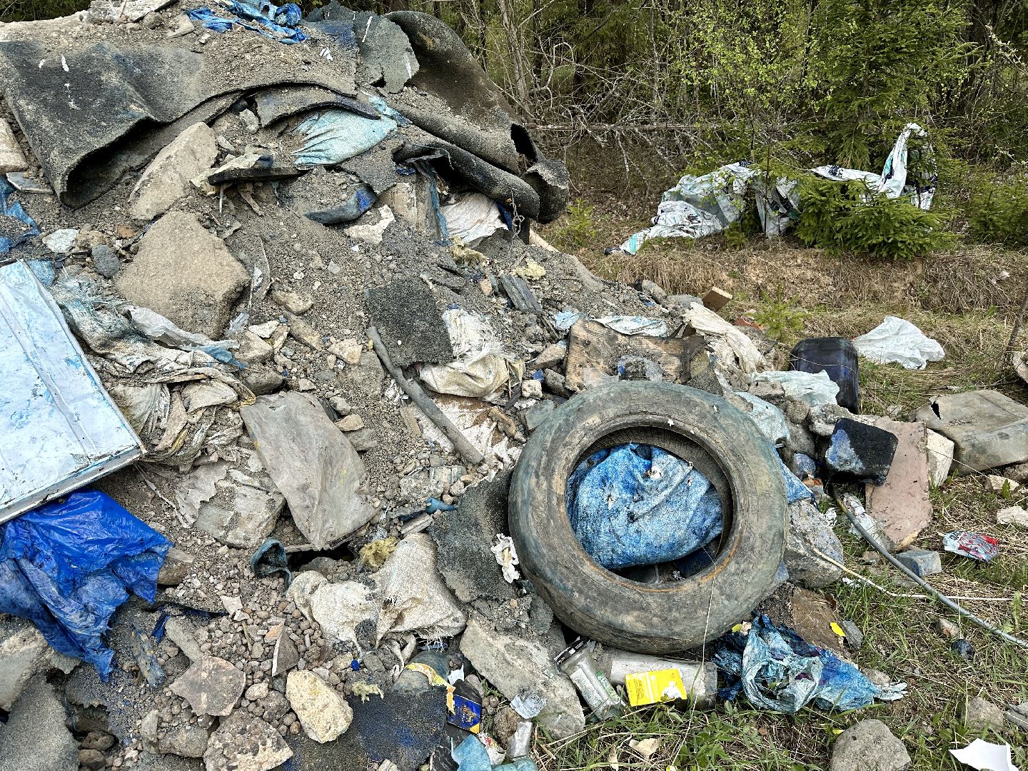 Клин, экология, нарушение закона, свалки