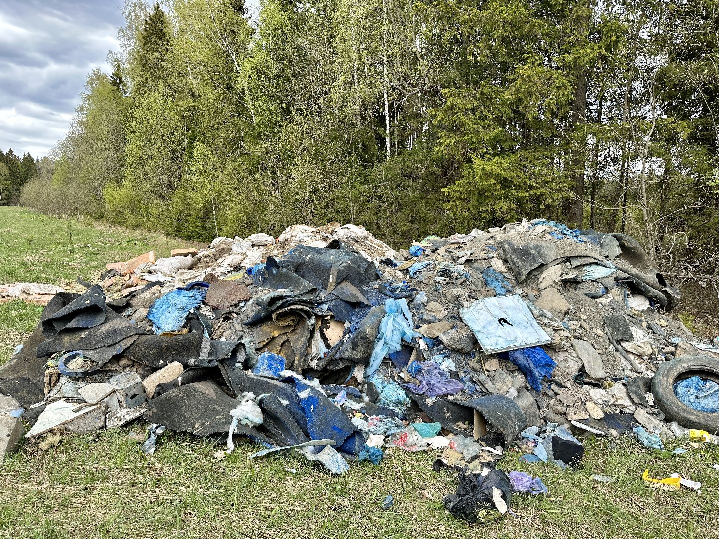 Клин, экология, нарушение закона, свалки