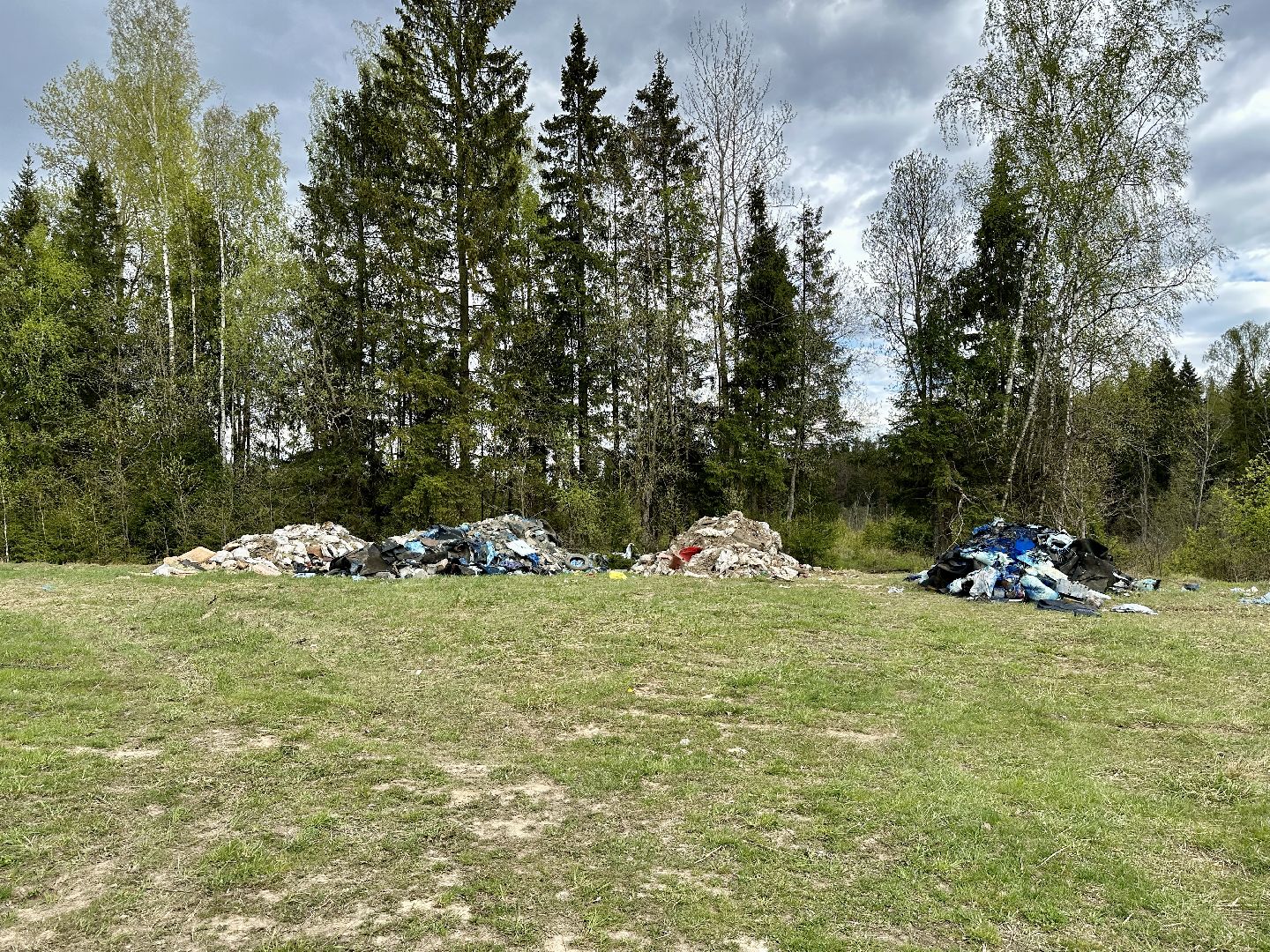 Клин, экология, нарушение закона, свалки