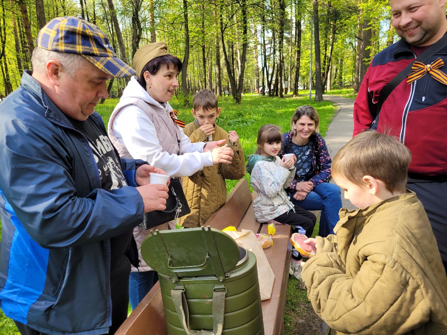 патриотизм; день победы; парки подмосковья; дети