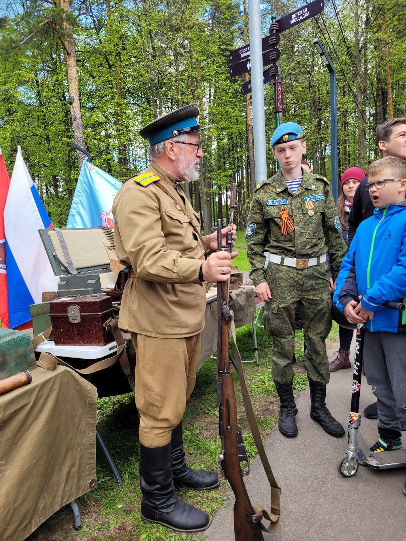 патриотизм; день победы; парки подмосковья; дети
