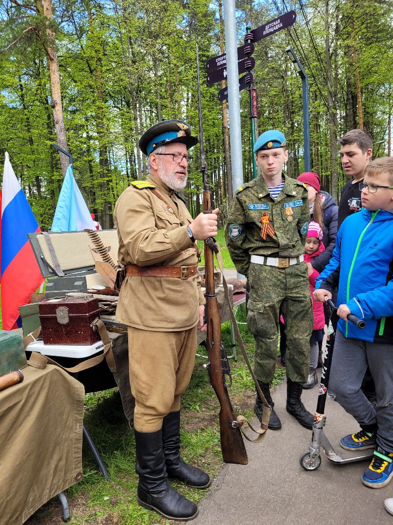 патриотизм; день победы; парки подмосковья; дети