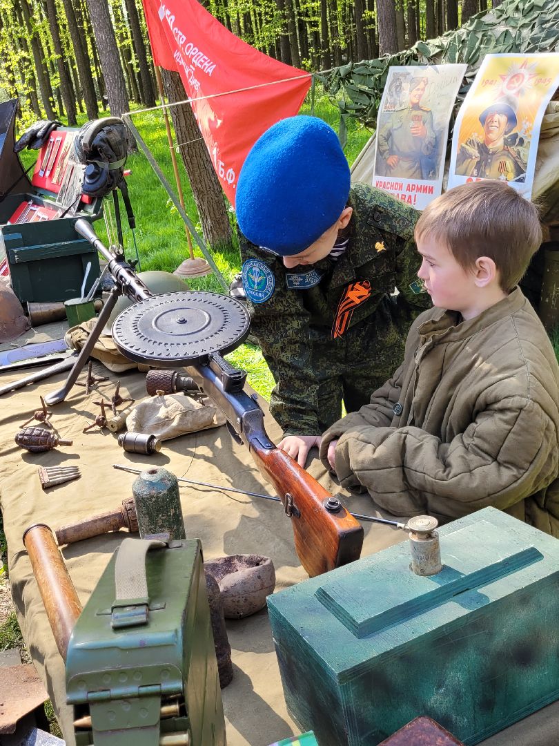 патриотизм; день победы; парки подмосковья; дети