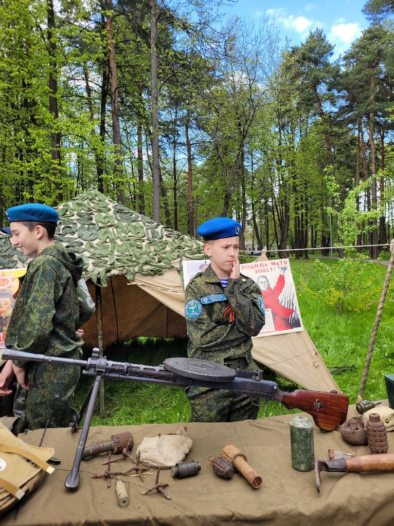патриотизм; день победы; парки подмосковья; дети