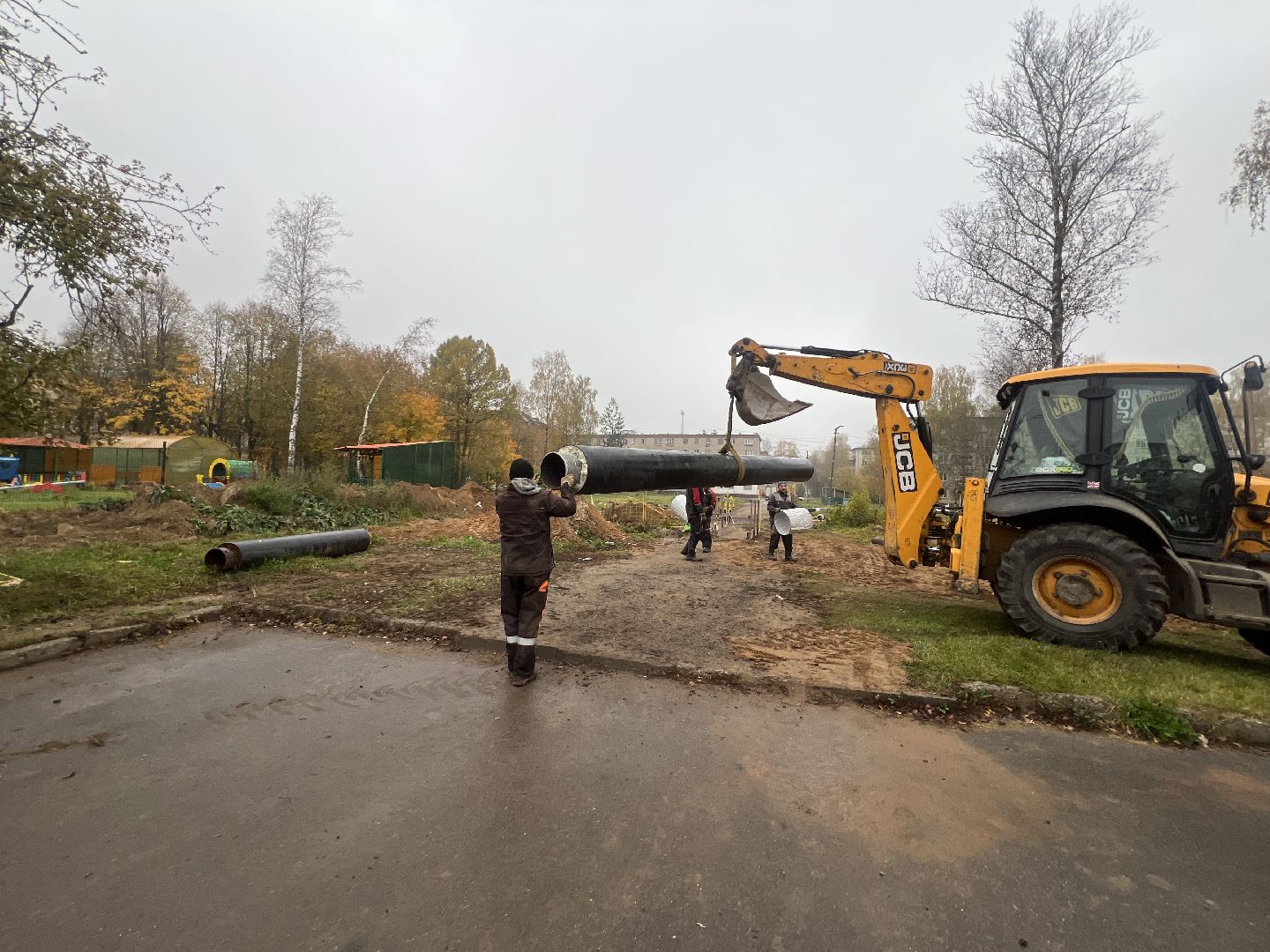 талдомский городской округ, теплотрасса талдом,