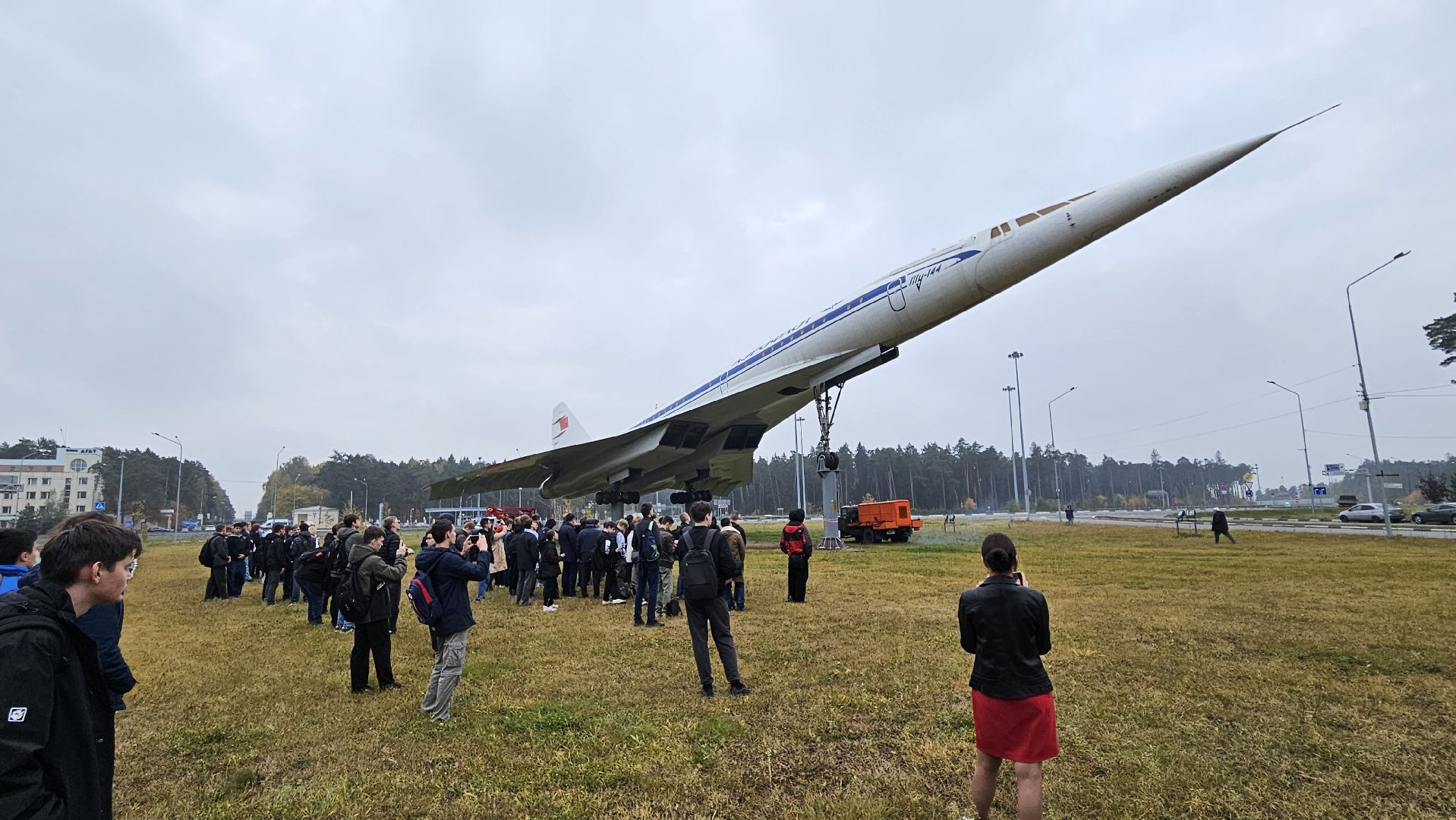 ту-144, самолет, памятник, жуковский,