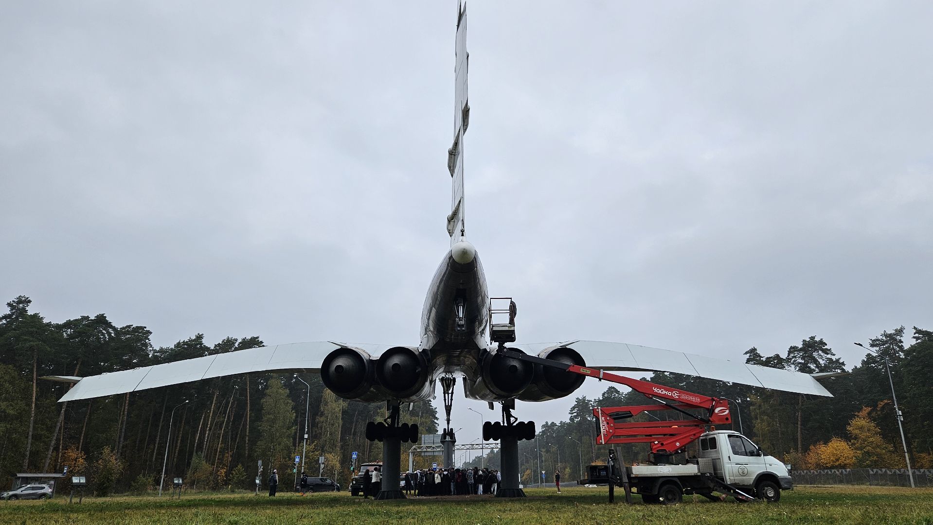 ту-144, самолет, памятник, жуковский,