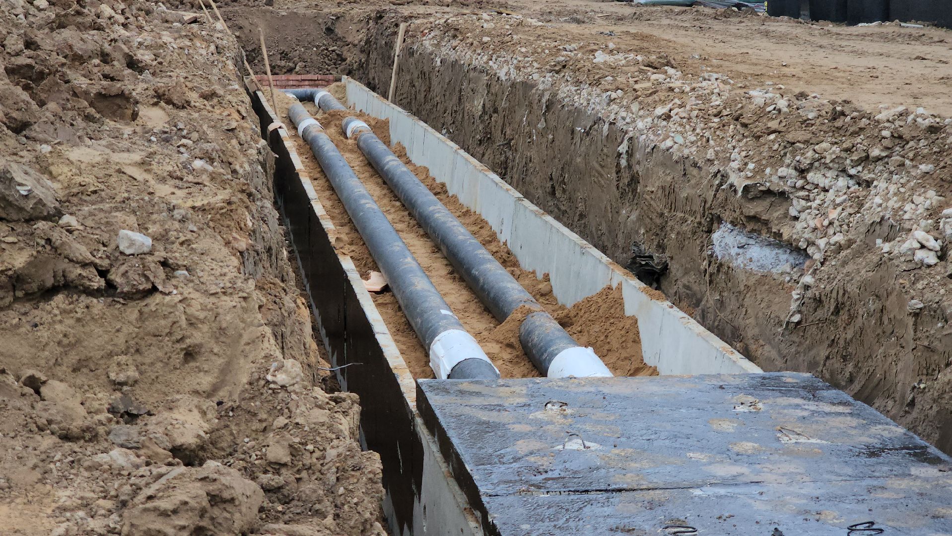 фок с бассейном, Лобня, Строительство ,